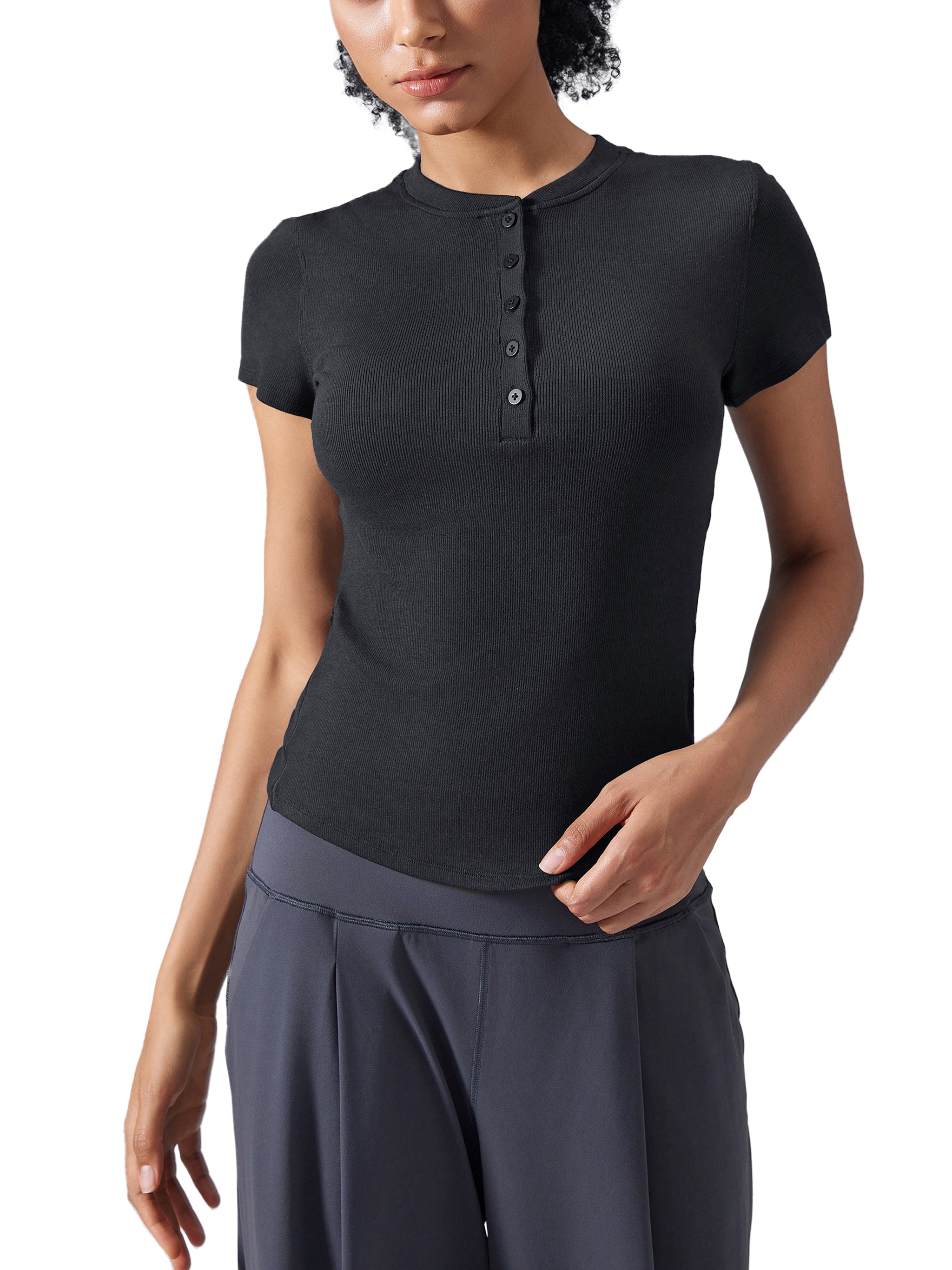 WOMEN'S HENLEY
