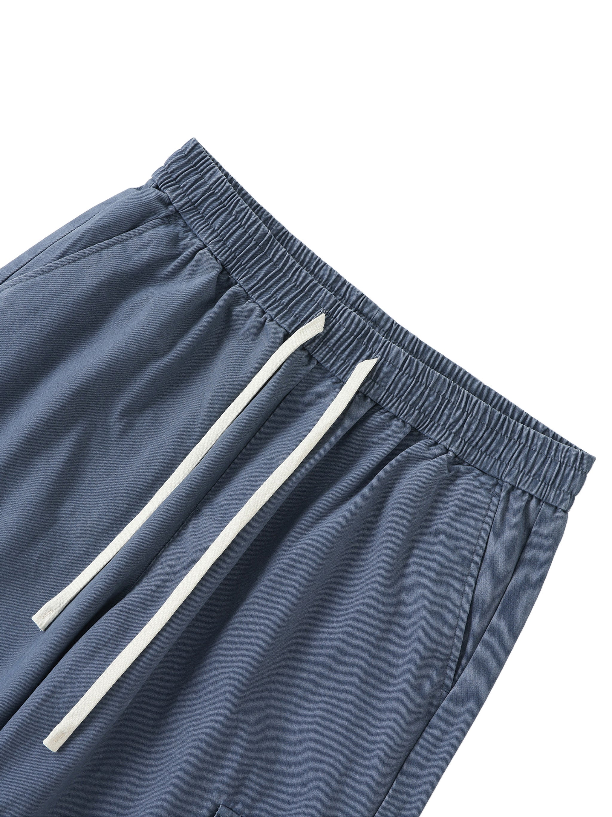 100% COTTON DRAWSTRING CARGO PANTS