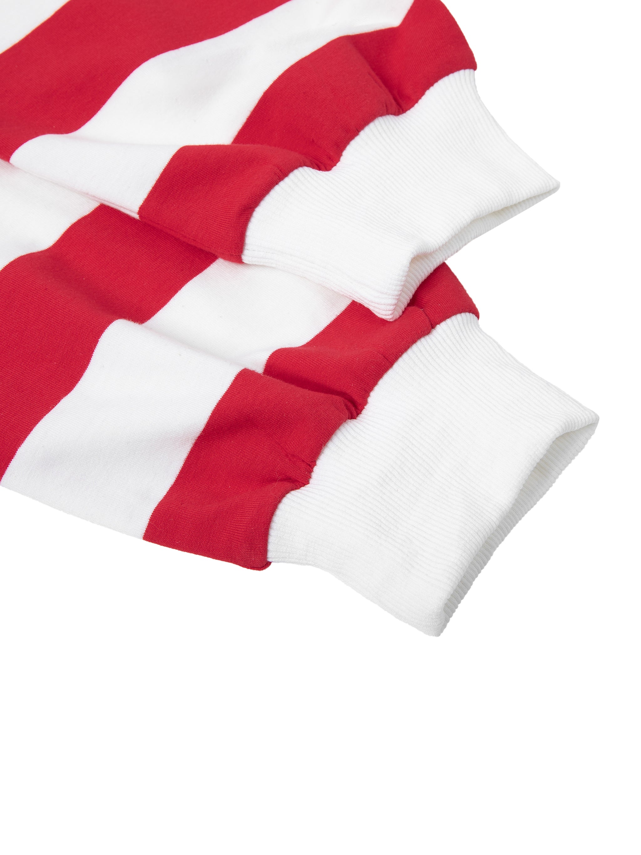 100% COTTON STRIPED POLO LONGSLEEVE