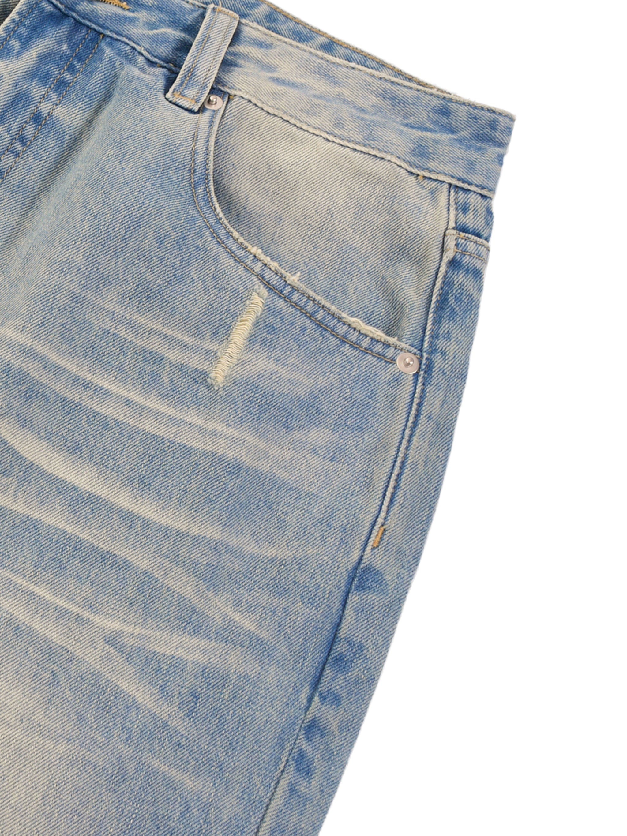 LIGHT BLUE DENIM JEANS