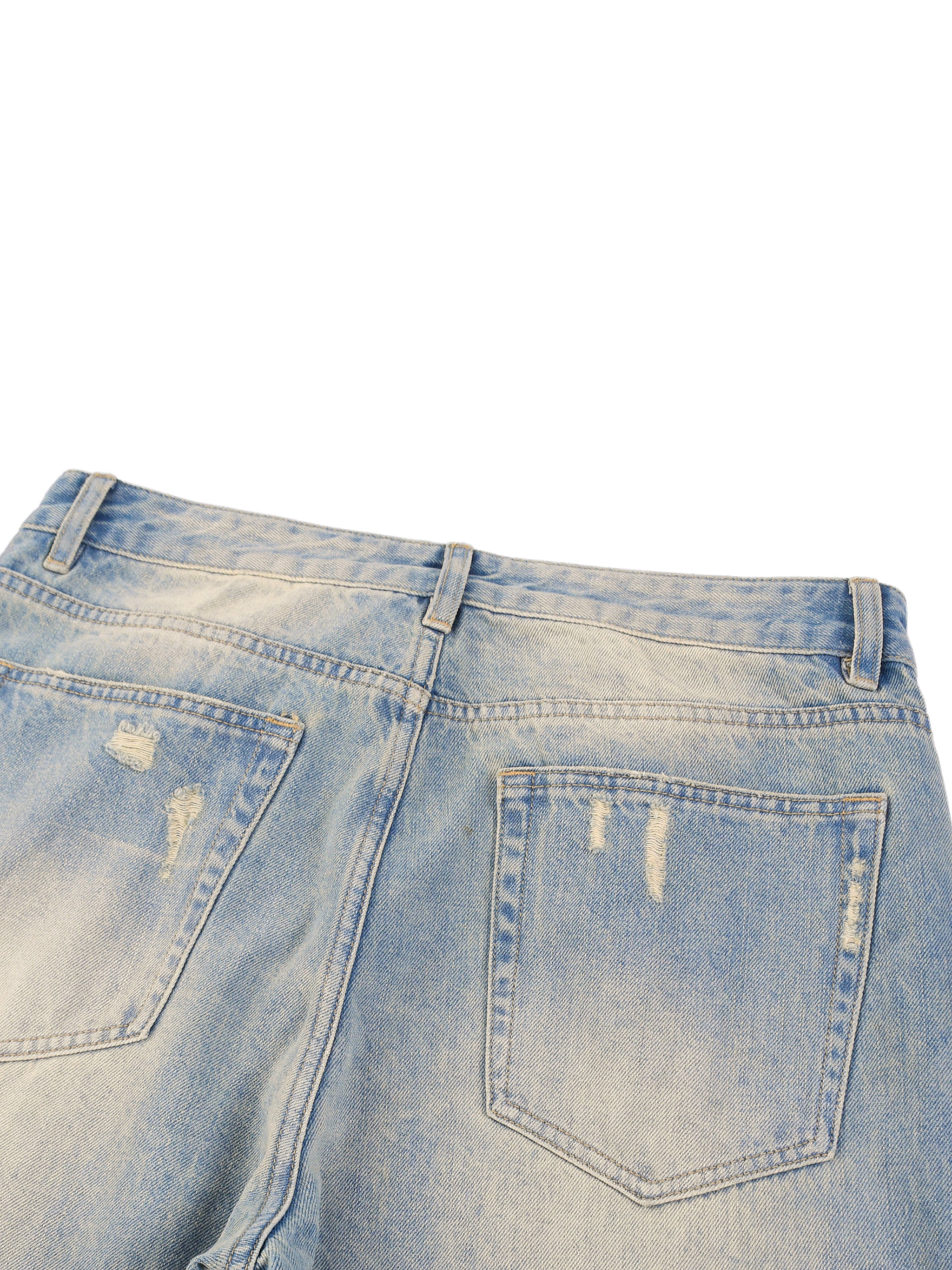 LIGHT BLUE DENIM JEANS