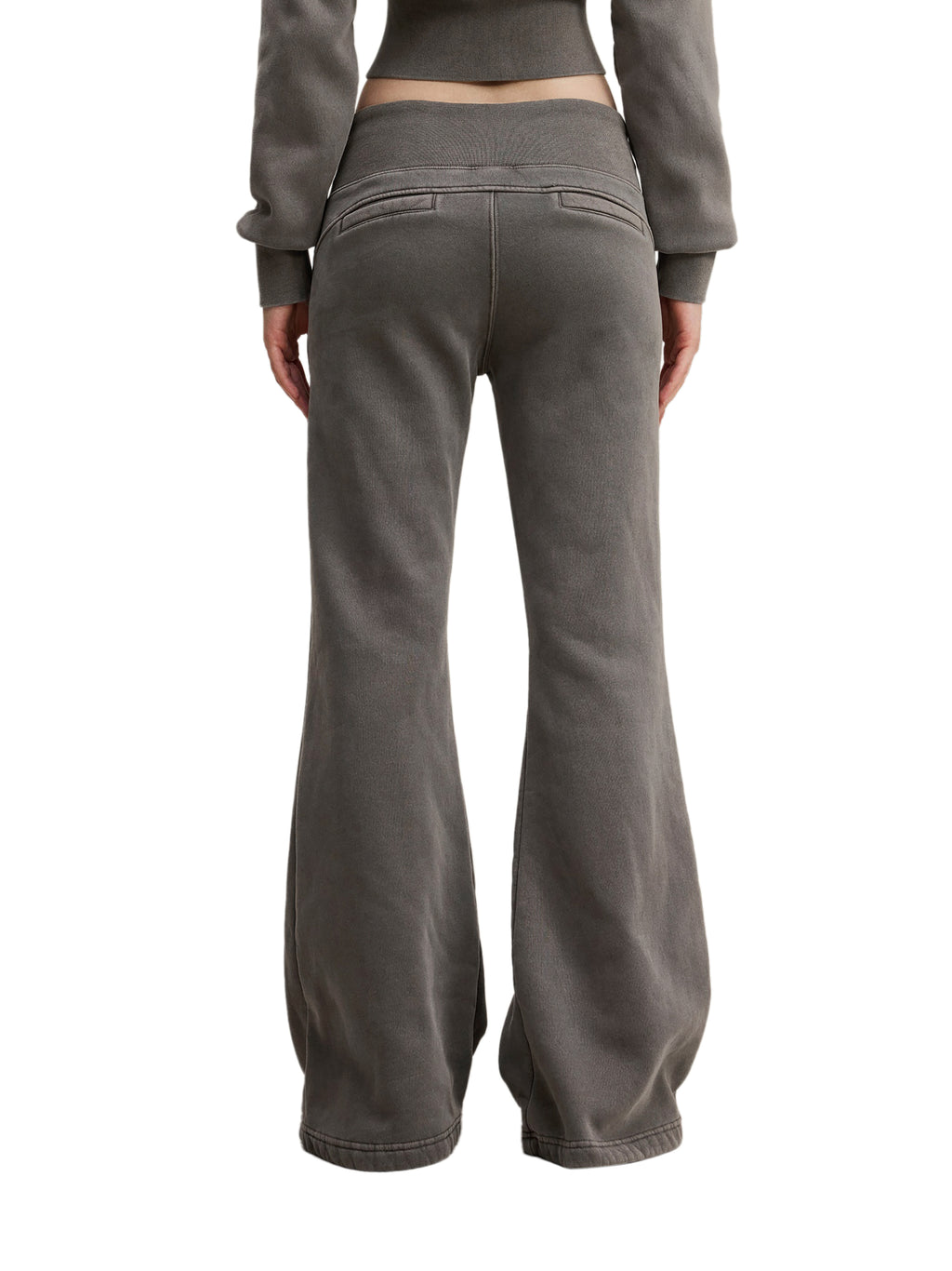 WOMEN'S VINTAGE WASHED FLARED PANTS