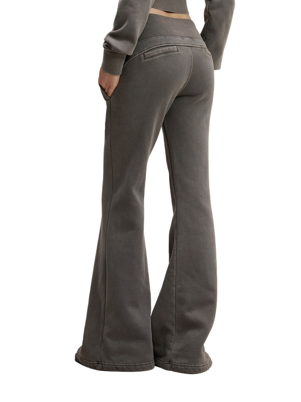 WOMEN'S VINTAGE WASHED FLARED PANTS