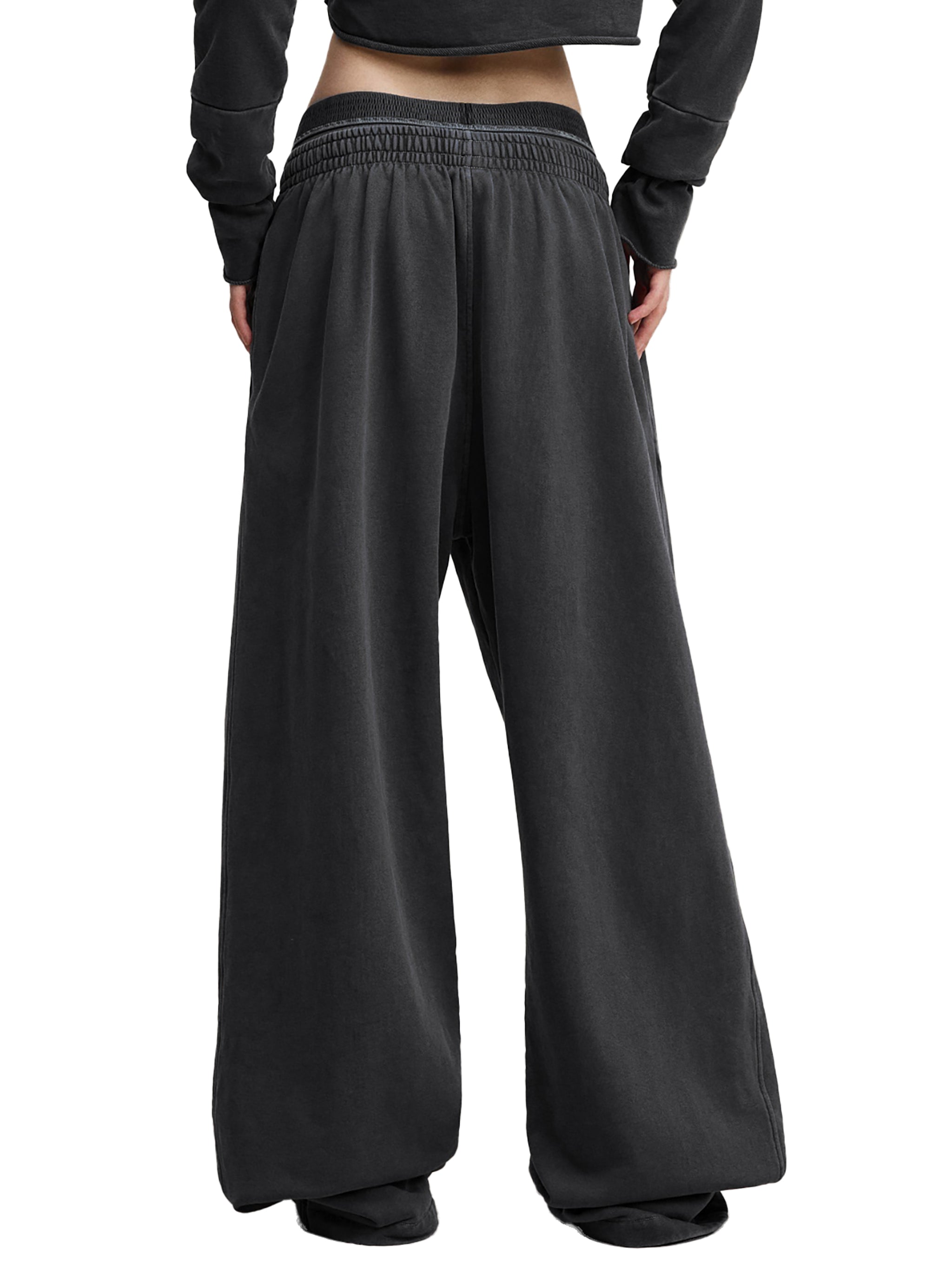 WOMEN'S VINTAGE WASHED WAIST PANTS