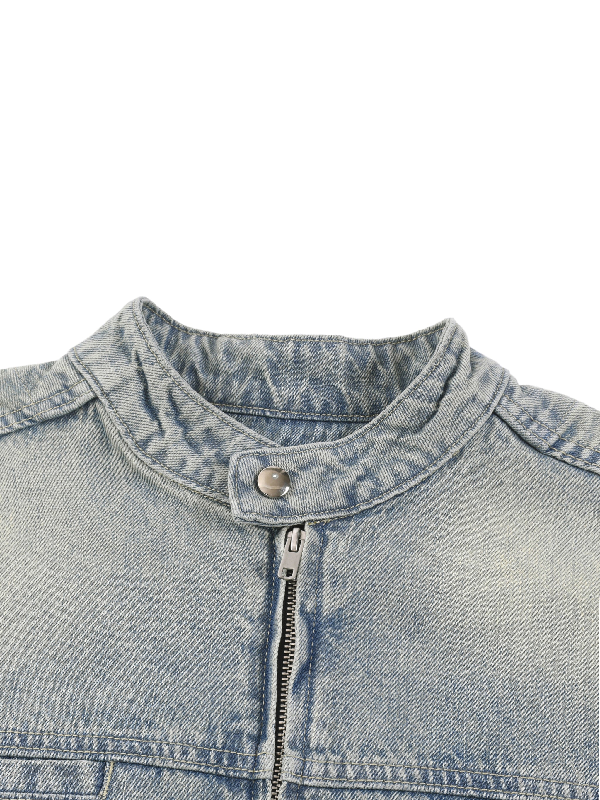 VINTAGE WASHED DENIM JACKET