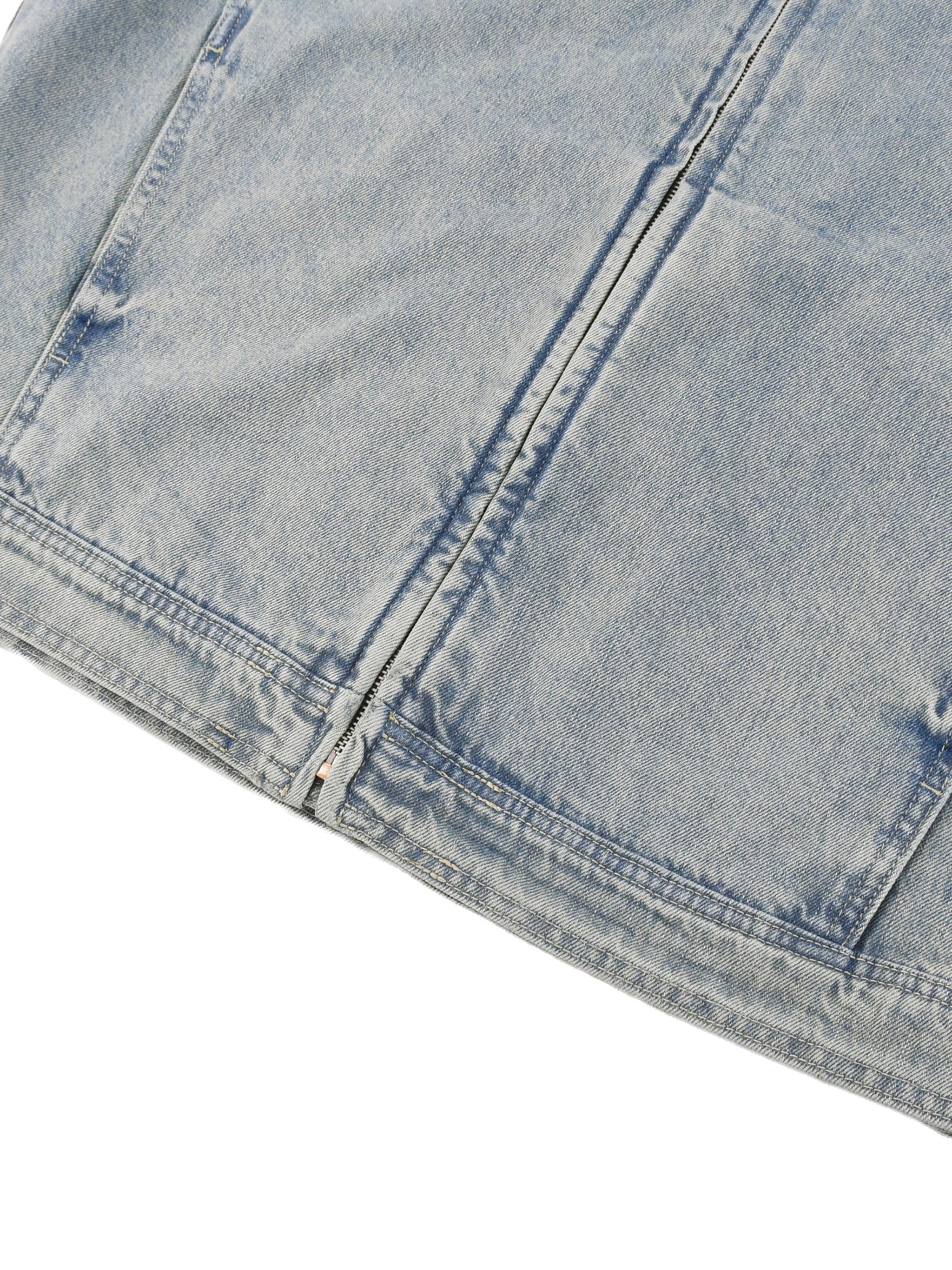VINTAGE WASHED DENIM JACKET
