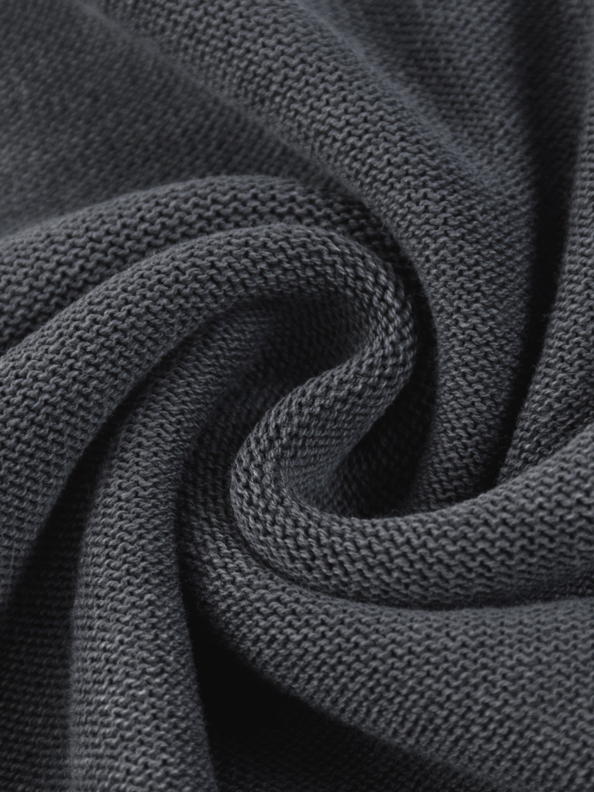 100% COTTON KNIT SWEATER