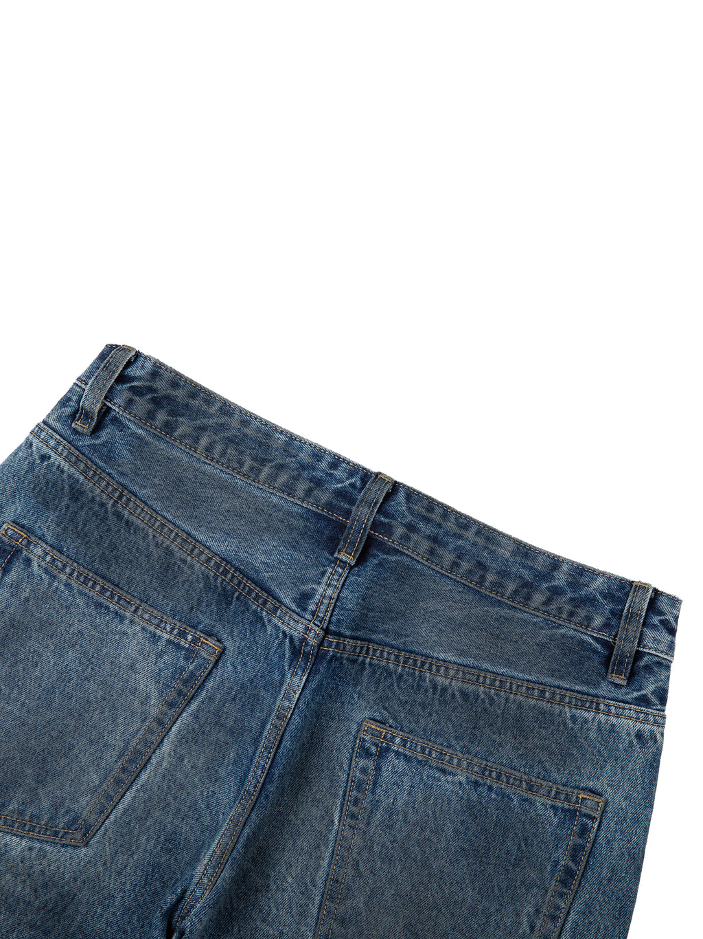 VINTAGE WASHED DENIM JEANS
