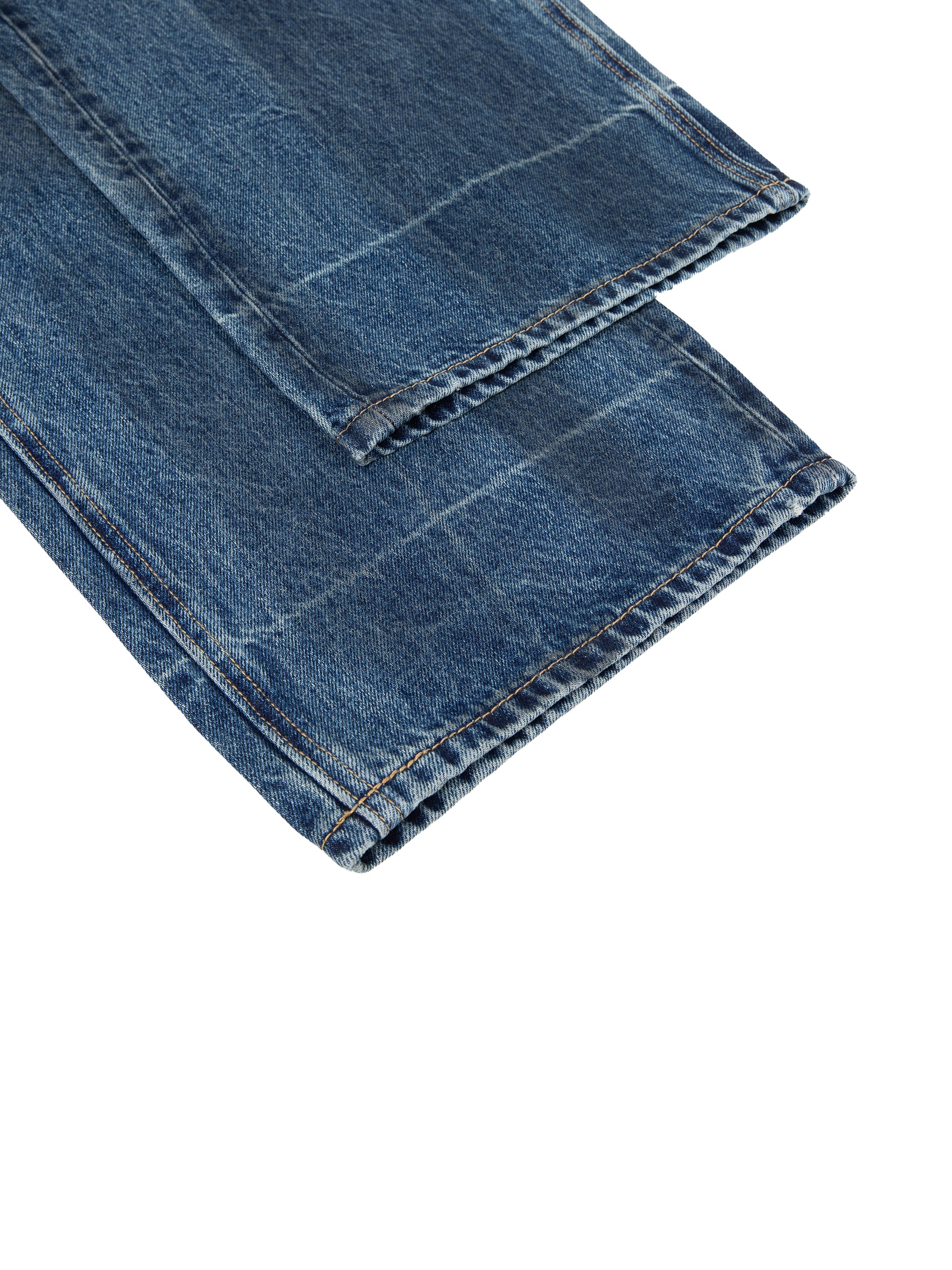 VINTAGE WASHED DENIM JEANS