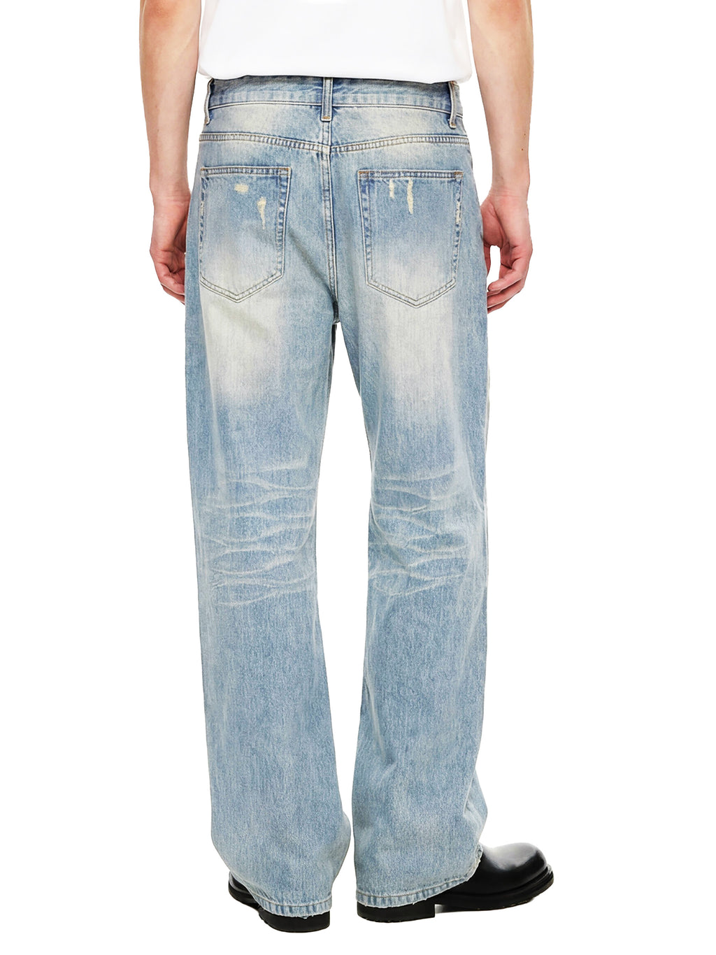 LIGHT BLUE DENIM JEANS
