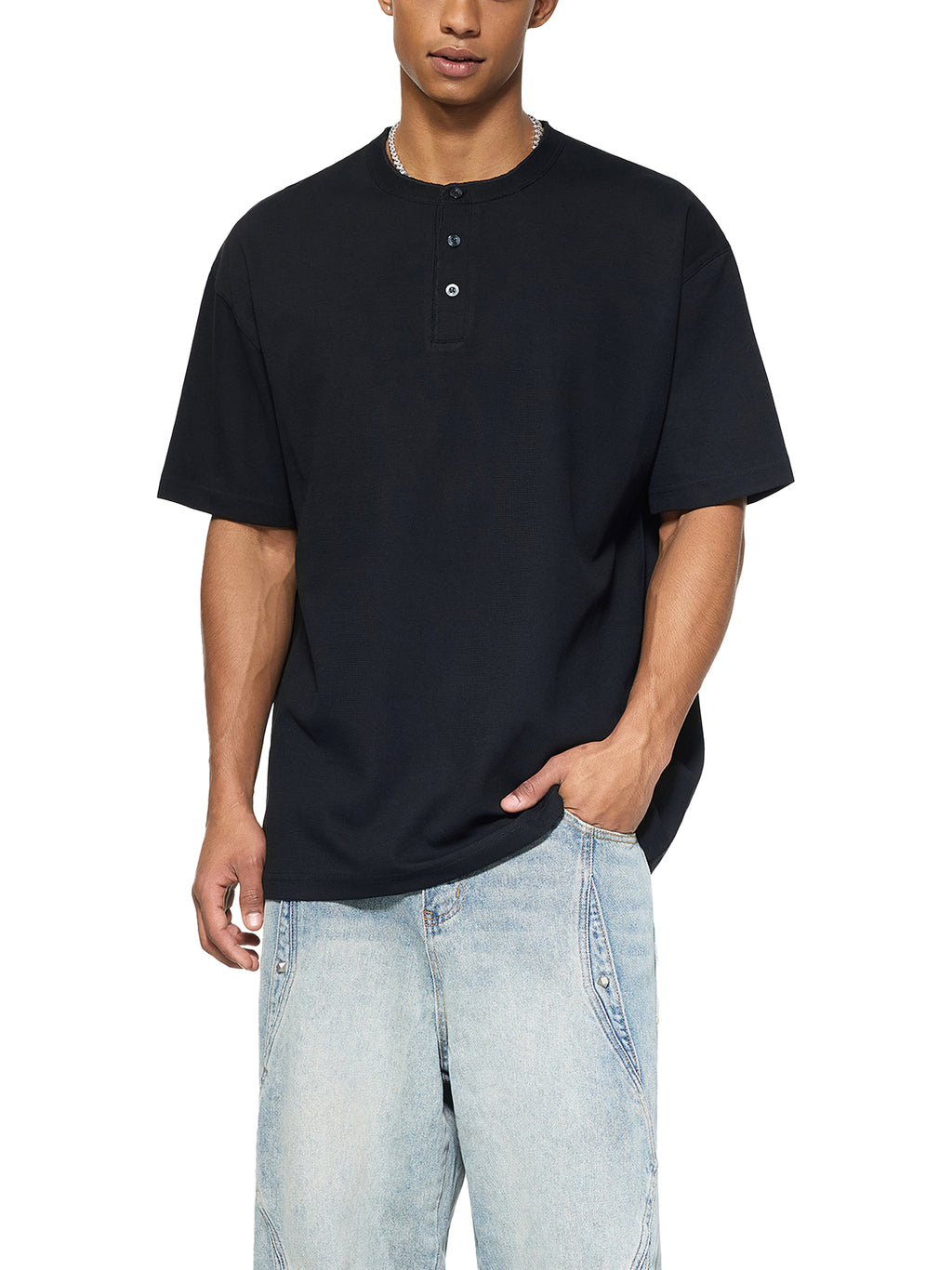 MENS HENLEY