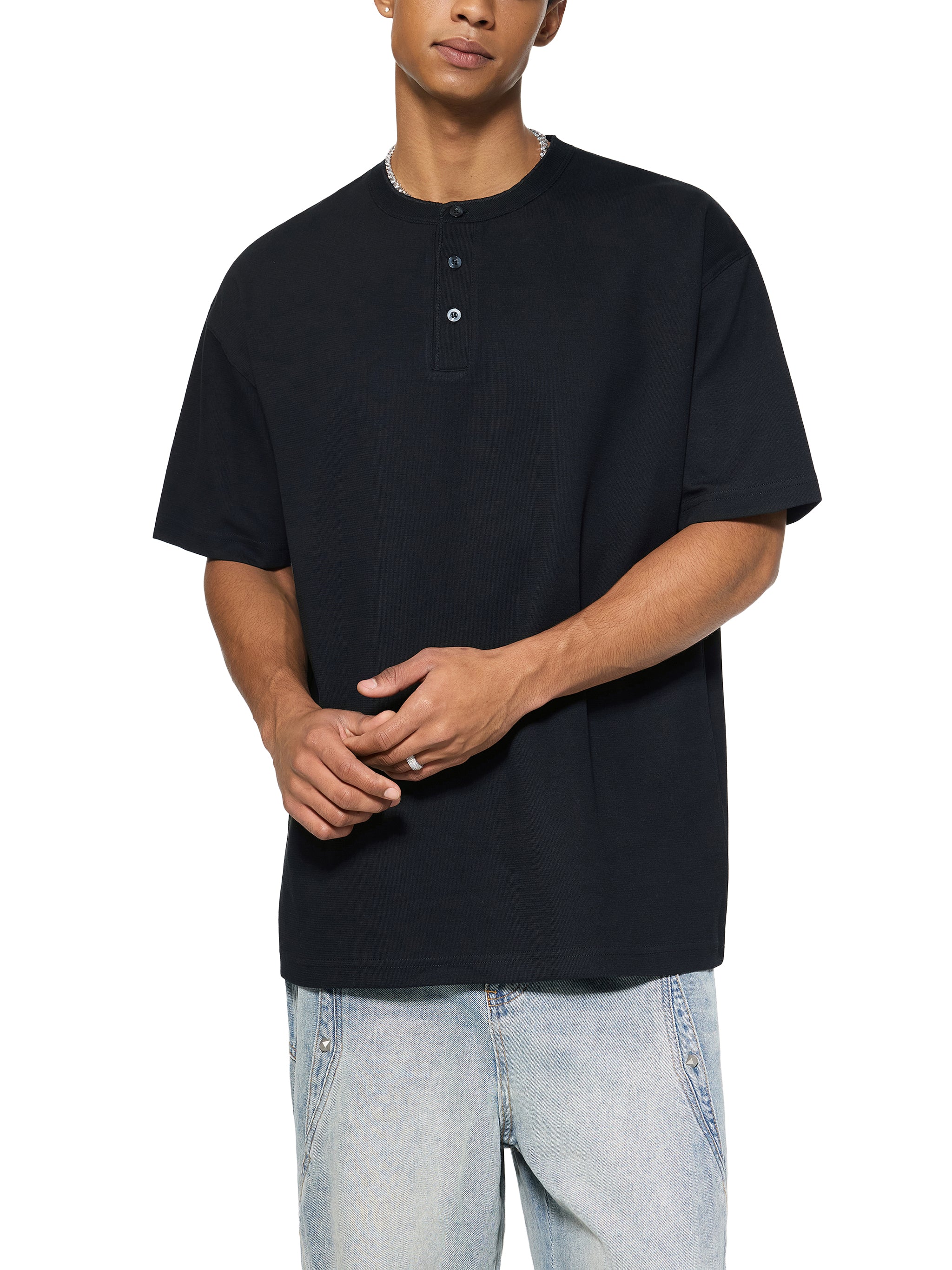 MENS HENLEY