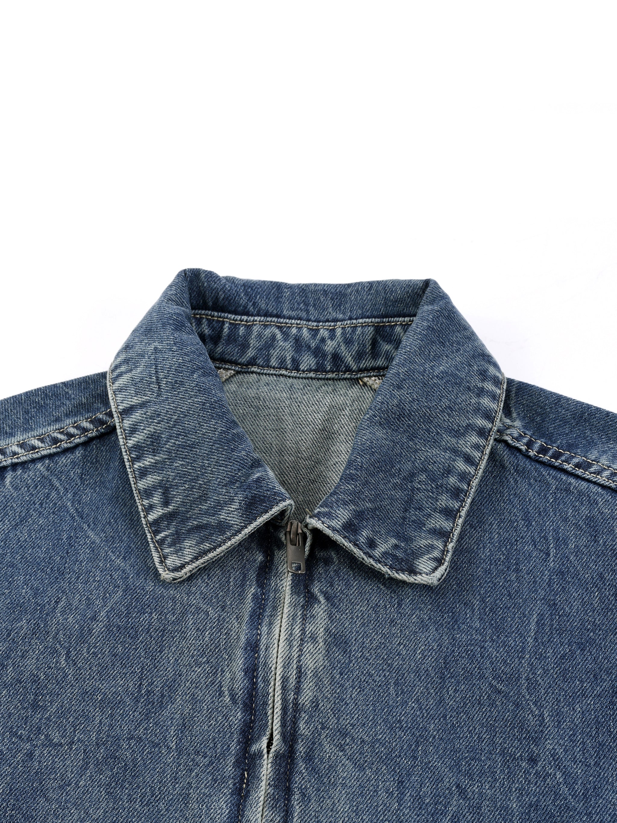 VINTAGE WASHED DENIM JACKET