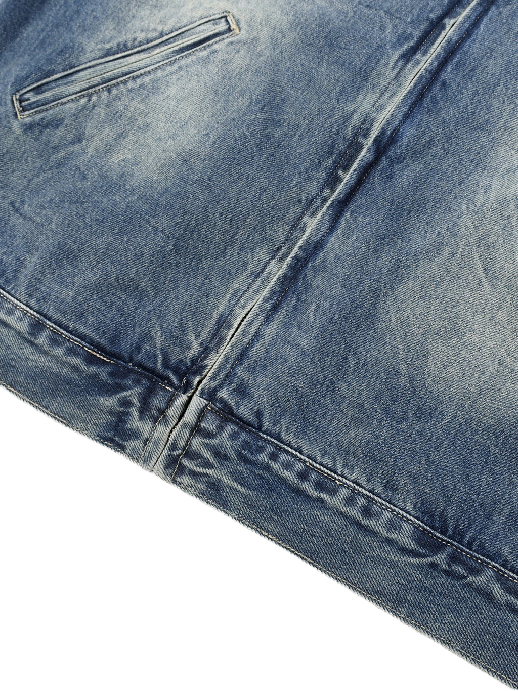 VINTAGE WASHED DENIM JACKET