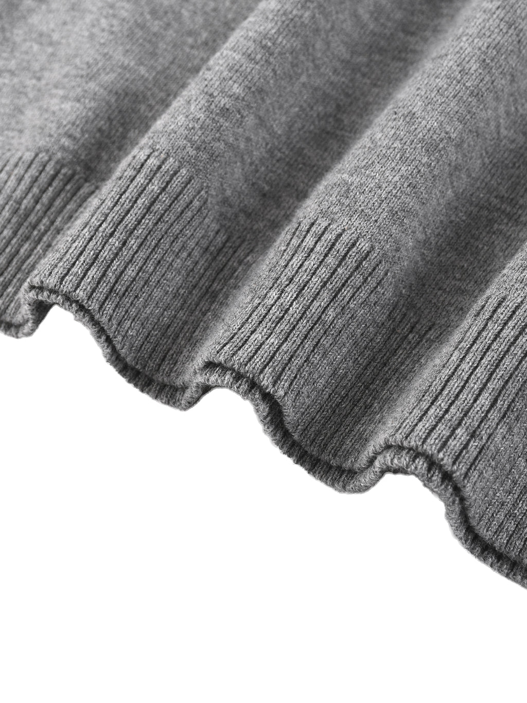 100% COTTON KNIT HENLEY
