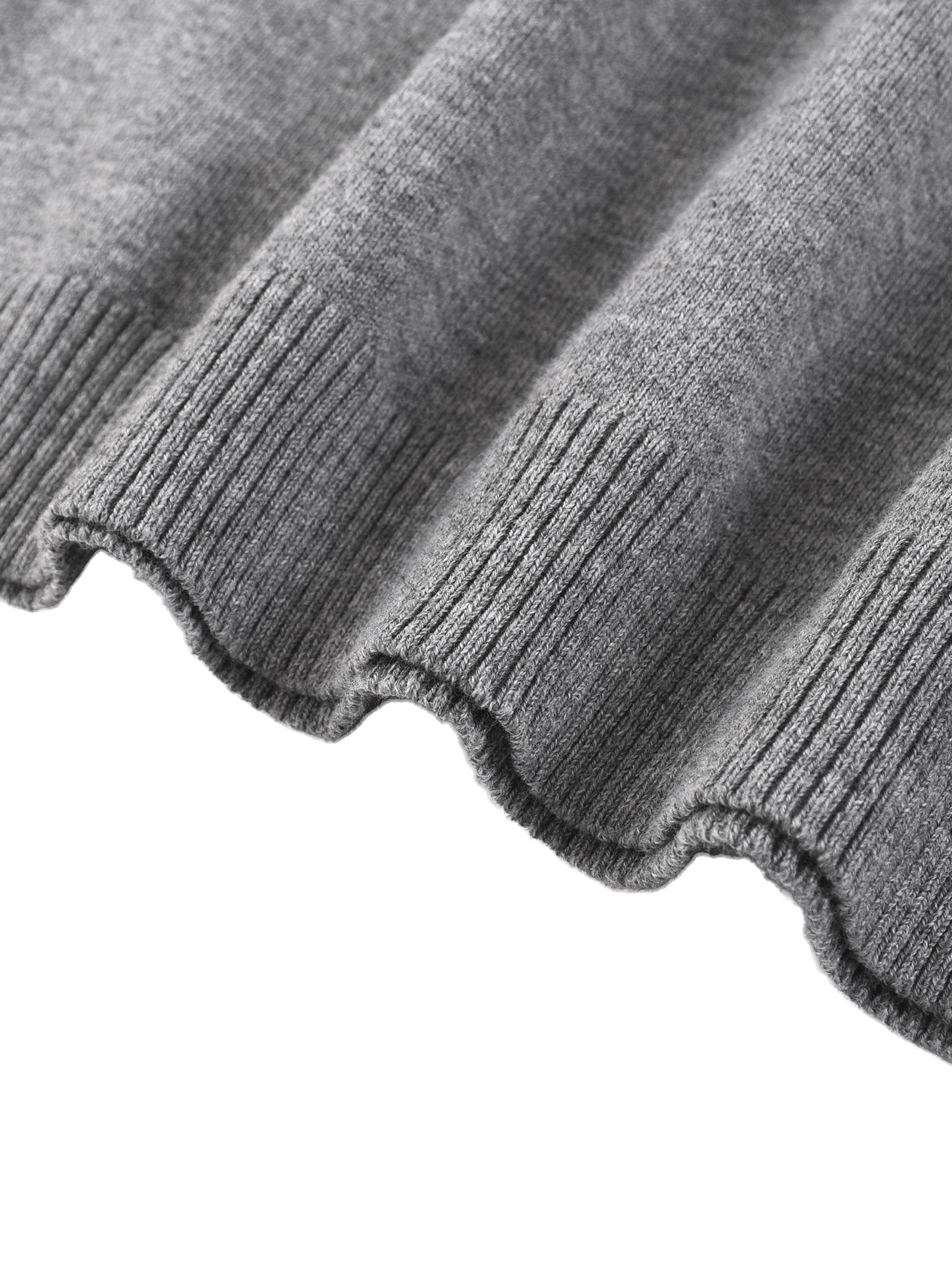 100% COTTON KNIT HENLEY
