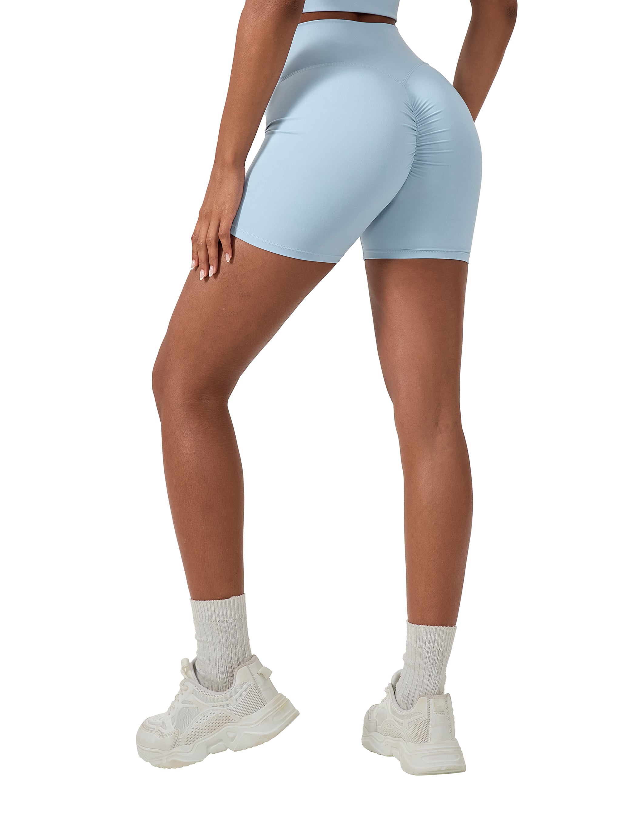 WOMEN'S SCRUNCH BIKER SHORTS