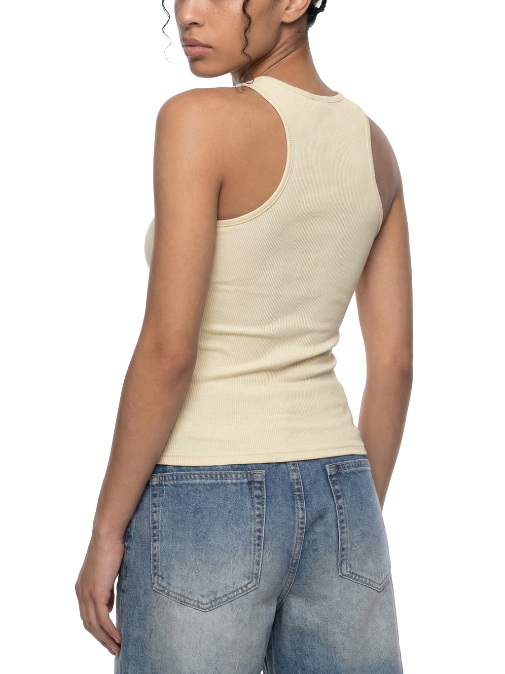 WOMEN'S RIBBED TANK TOP