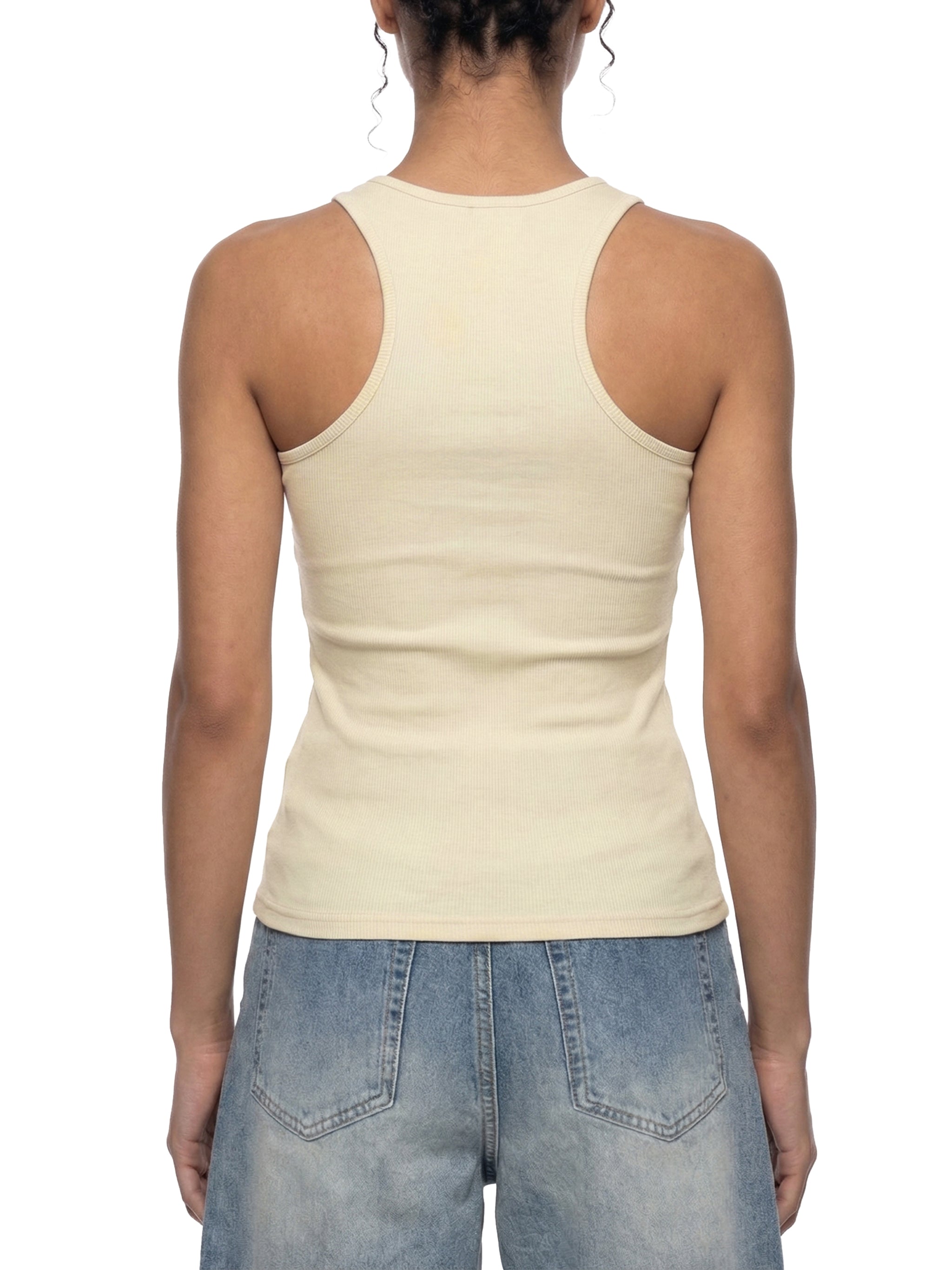 WOMEN'S RIBBED TANK TOP