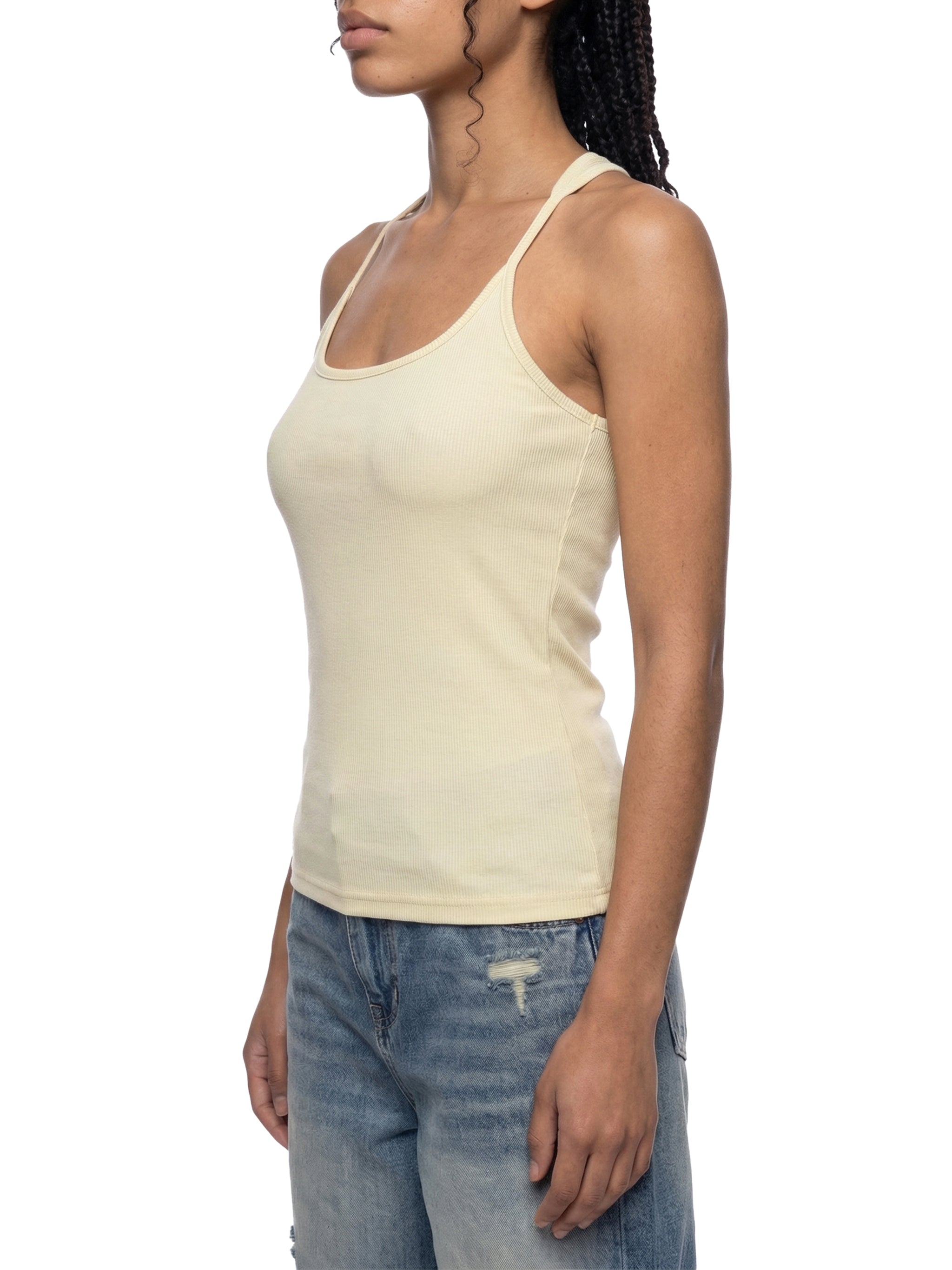 WOMEN'S RIBBED TANK TOP