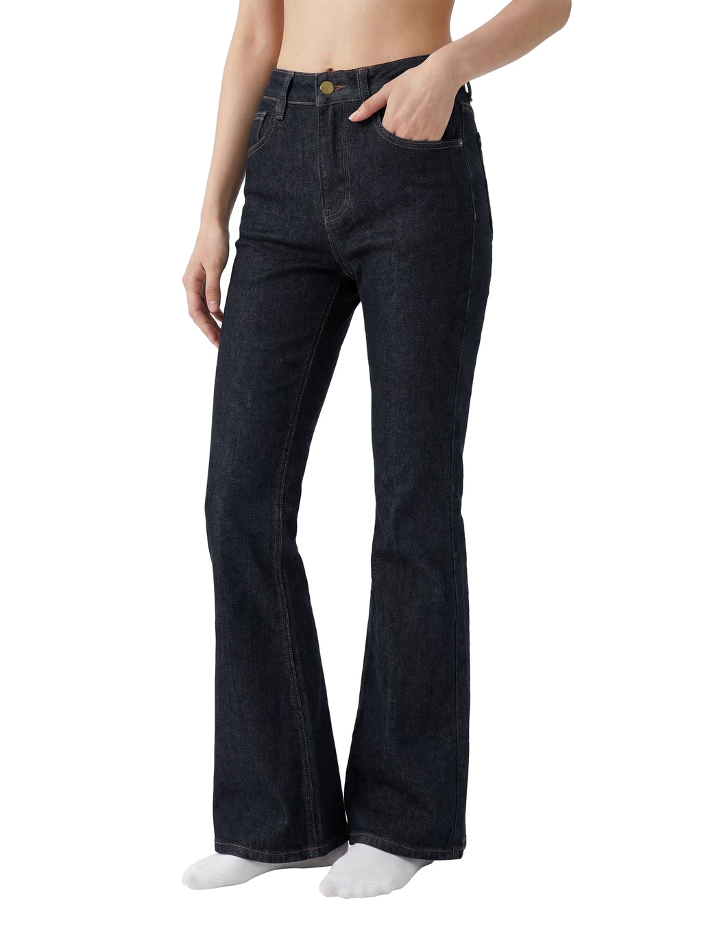 WOMEN'S HIGHRISE FLARED JEANS