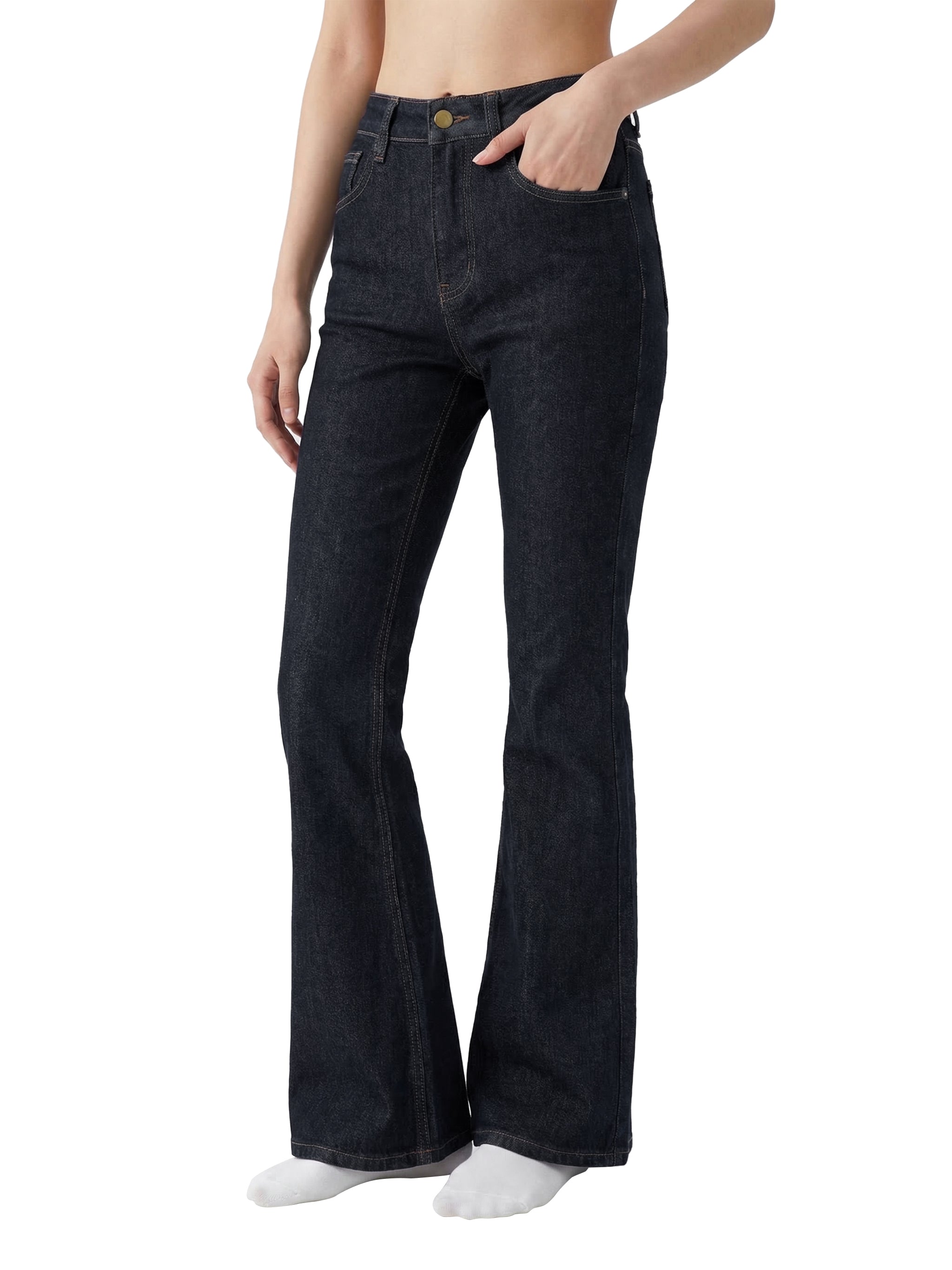 WOMEN'S HIGHRISE FLARED JEANS