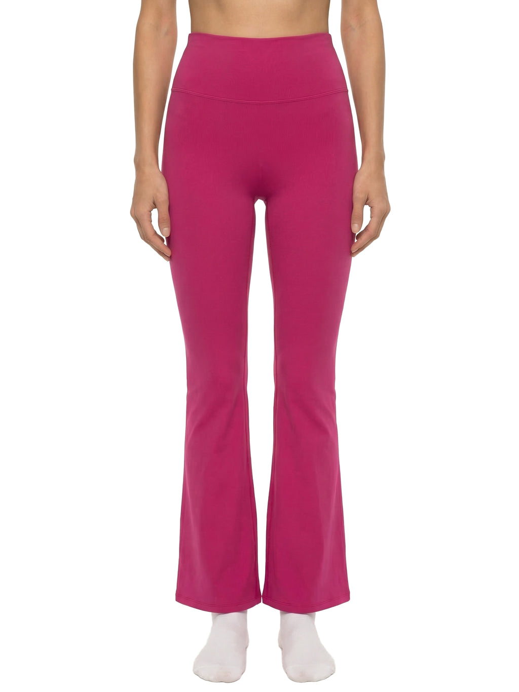 WOMEN'S HIGH WAISTED FLARE LEGGINGS