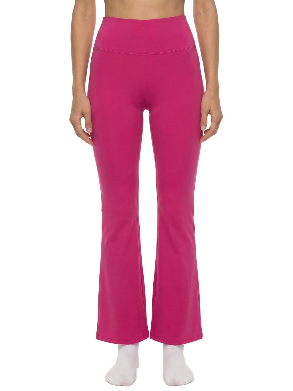 WOMEN'S HIGH WAISTED FLARE LEGGINGS