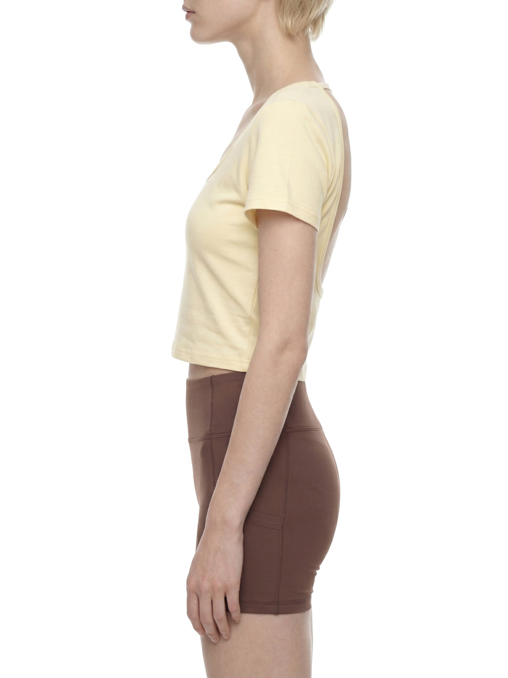 WOMEN'S SQUARE NECK CROP TOP