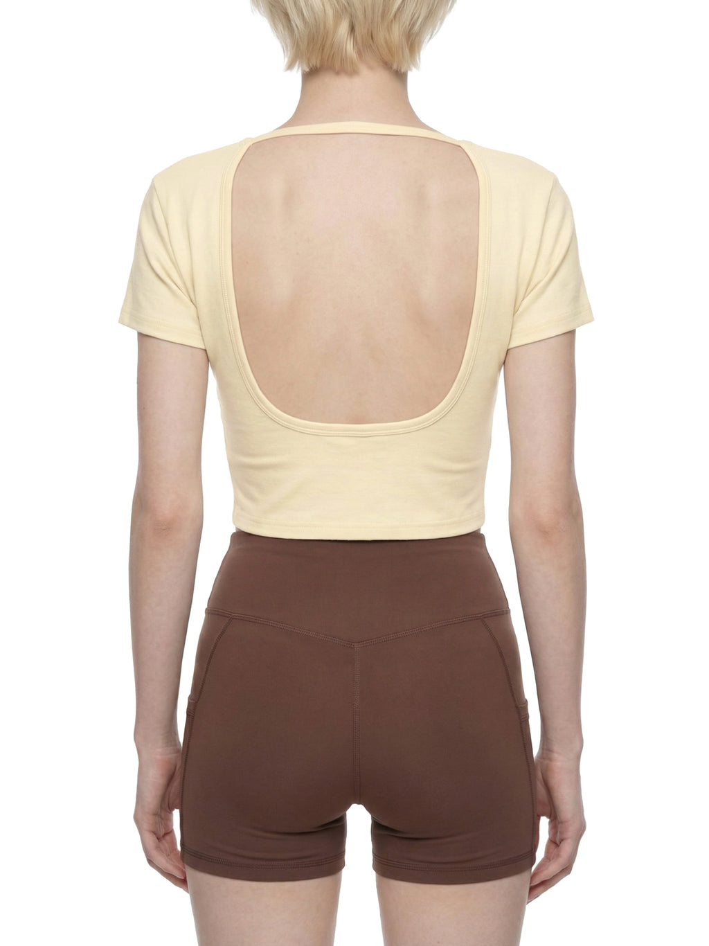 WOMEN'S SQUARE NECK CROP TOP