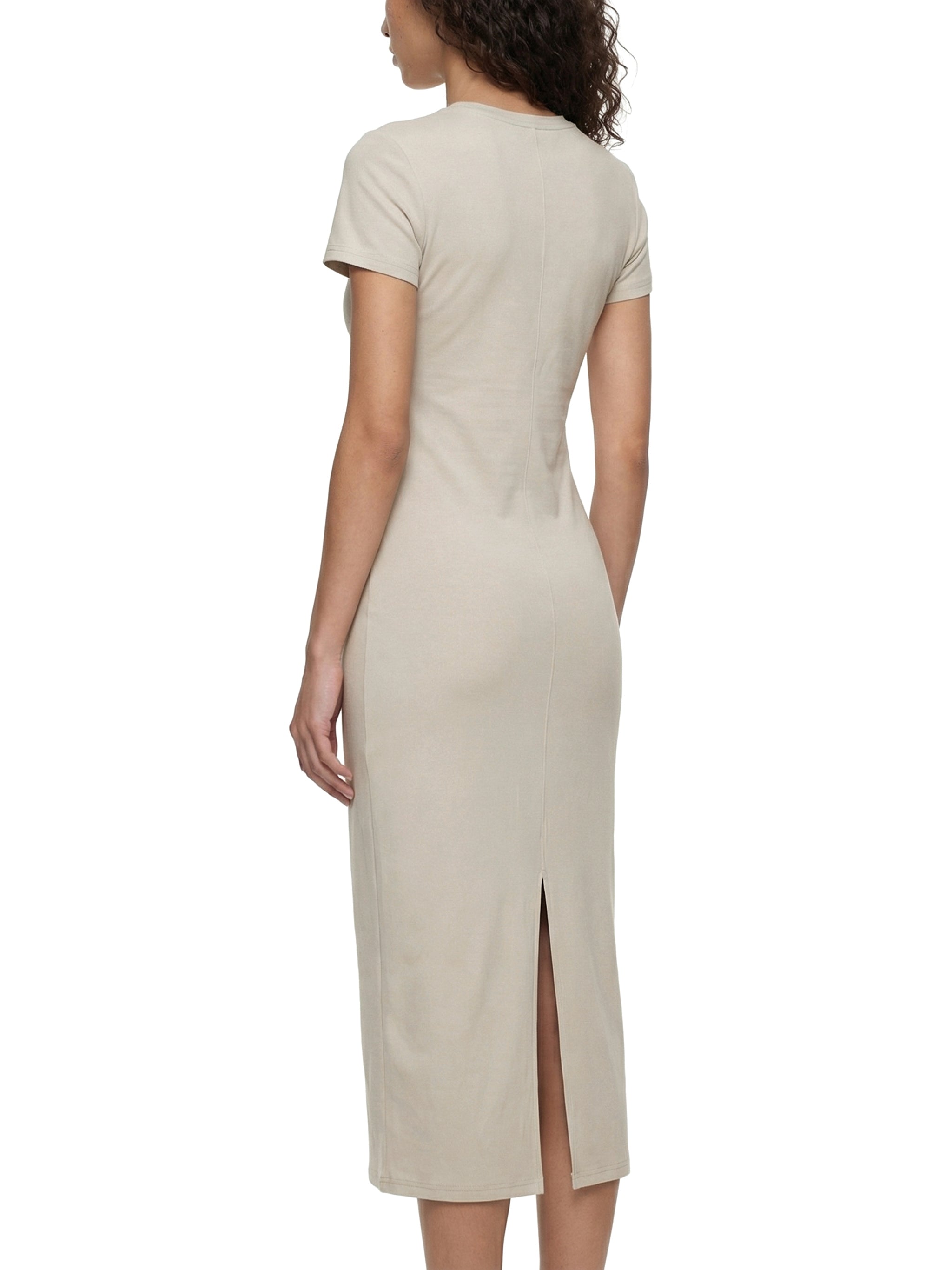 WOMEN'S V-NECK LONG DRESS