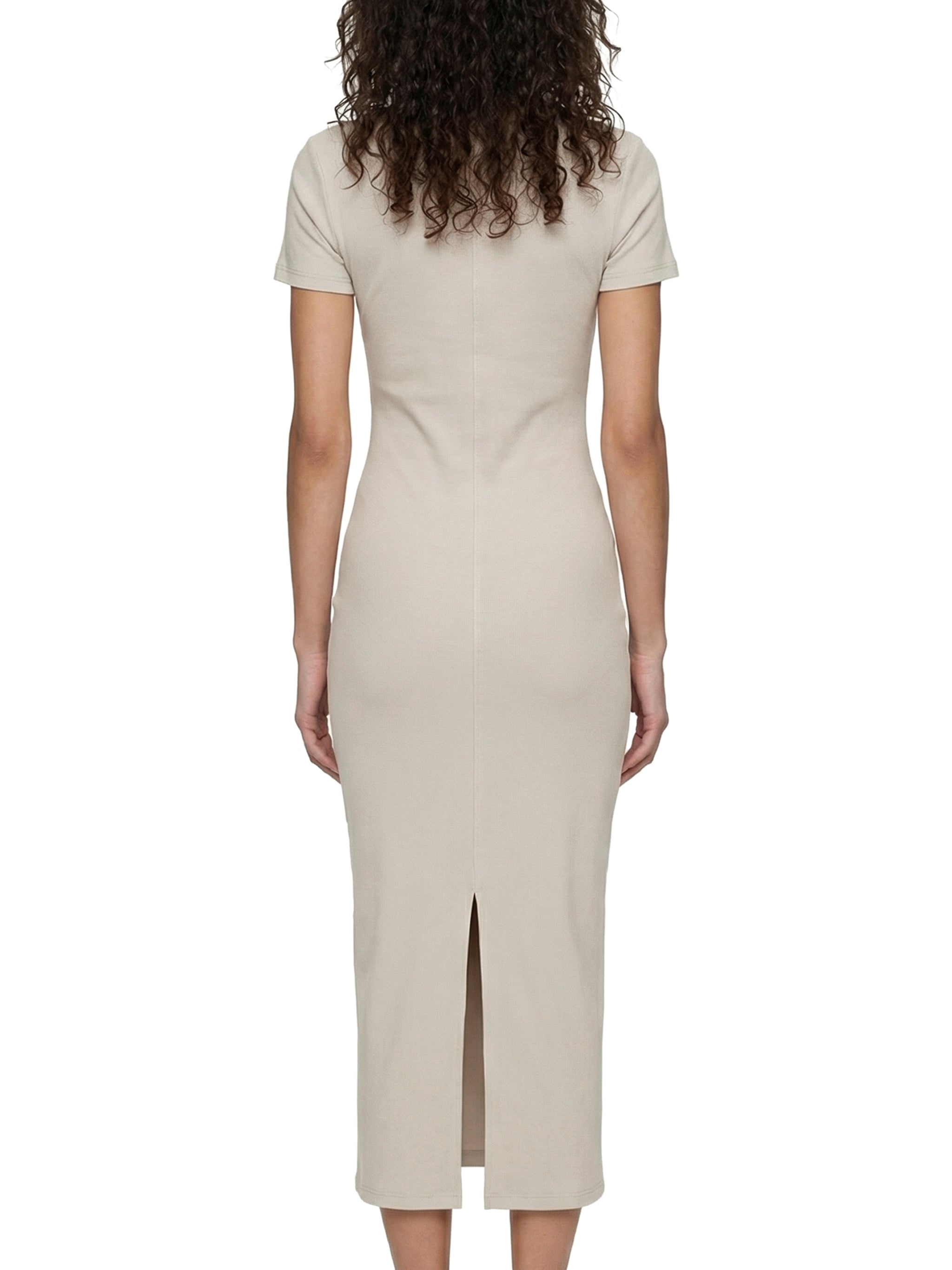 WOMEN'S V-NECK LONG DRESS