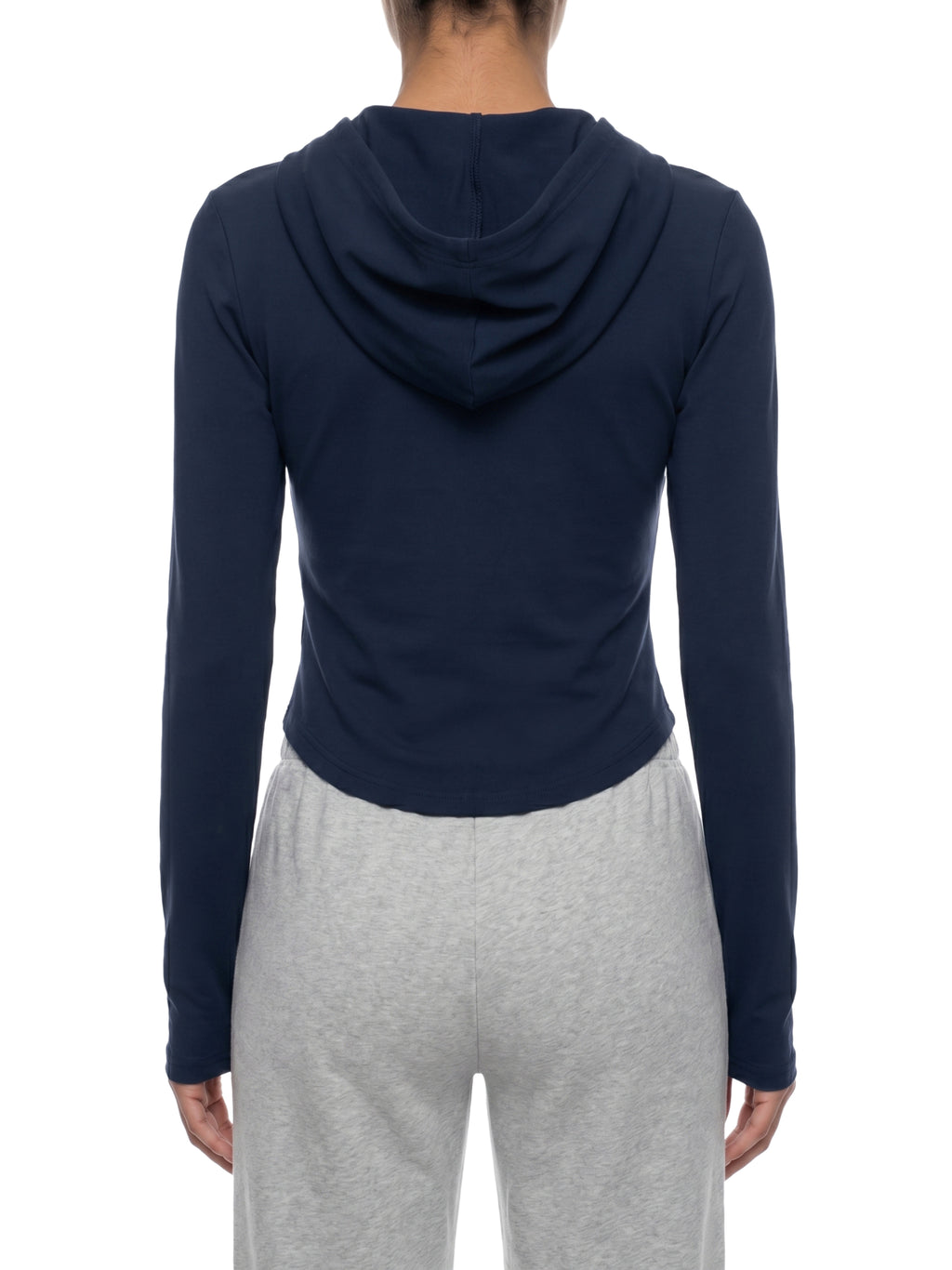 WOMEN'S SLIM ZIPPER HOODIE