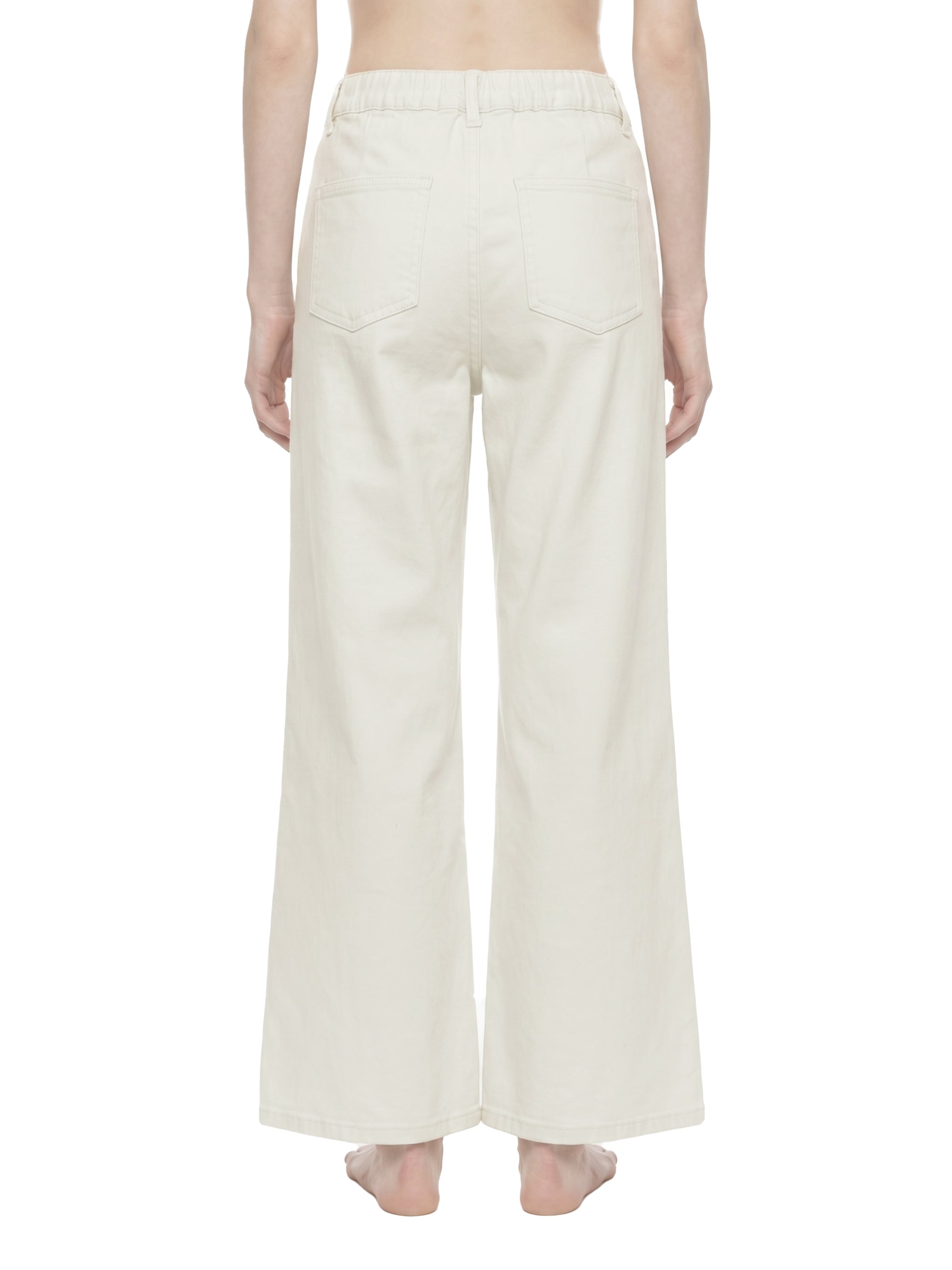 WOMEN'S 100% COTTON FLARED JEANS