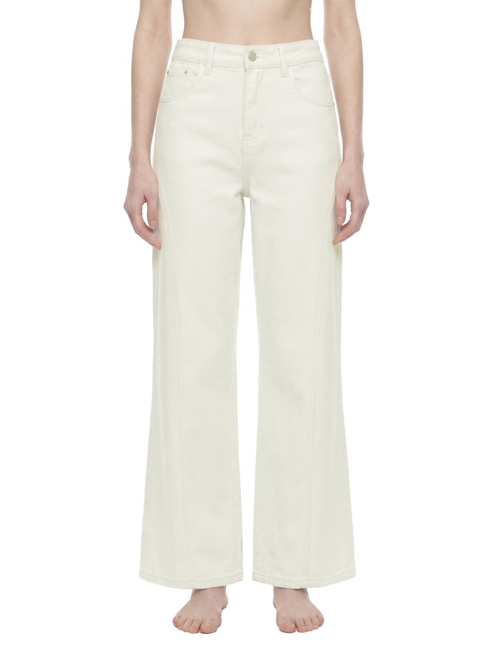 WOMEN'S 100% COTTON FLARED JEANS
