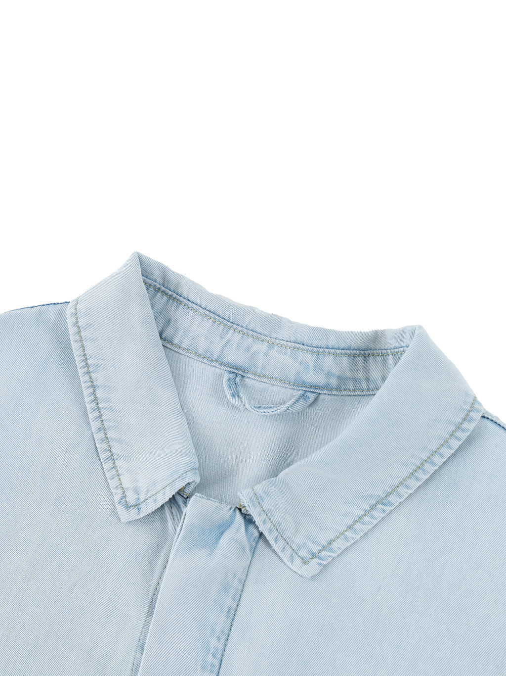 VINTAGE WASHED LYOCELL BUTTON UP