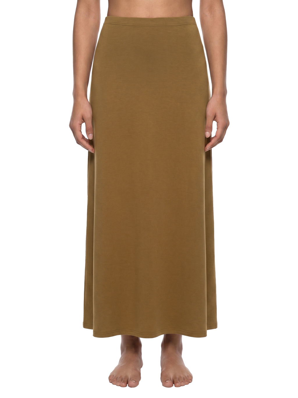 WOMEN'S KNIT LONG SKIRT