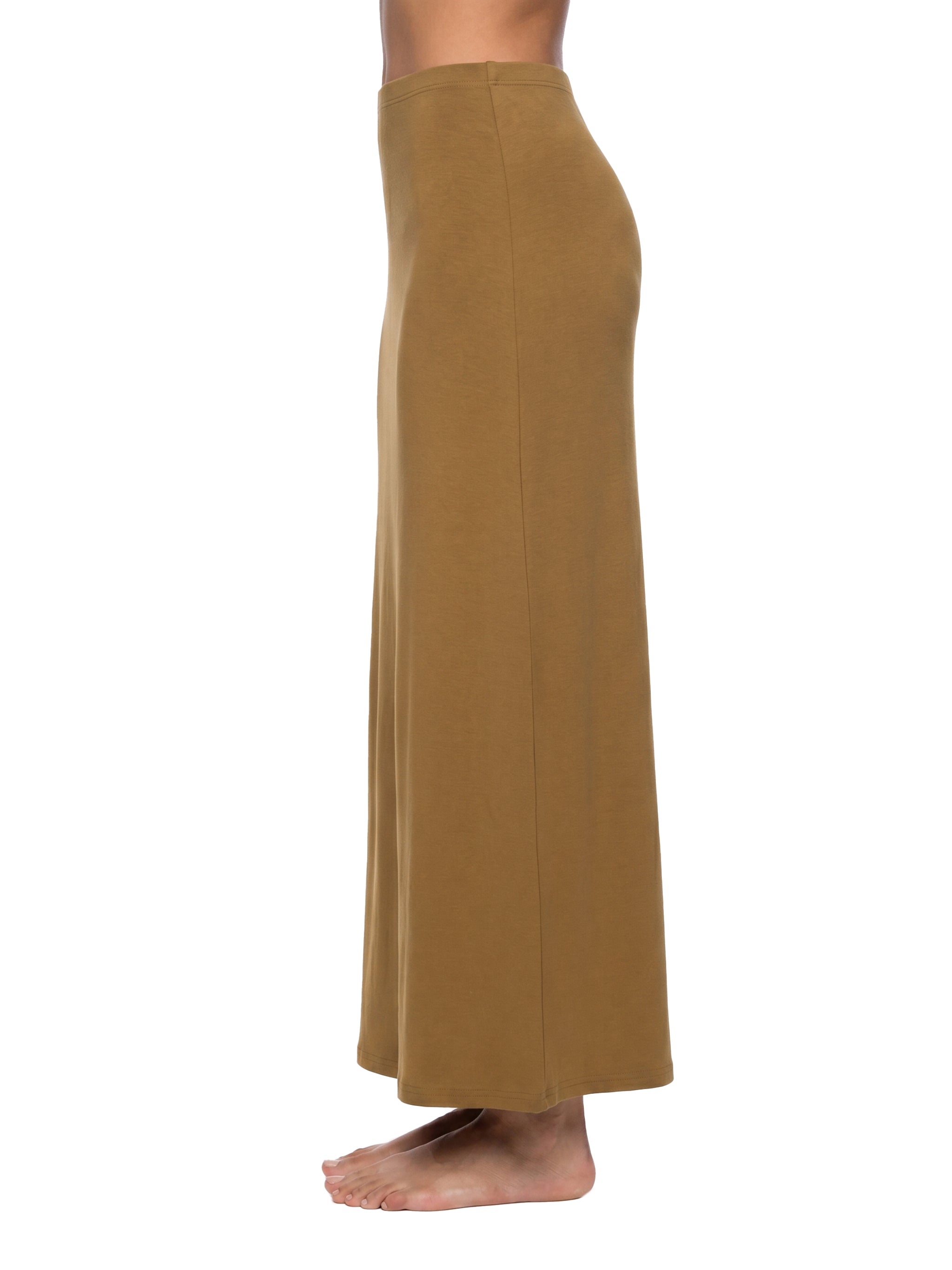 WOMEN'S KNIT LONG SKIRT