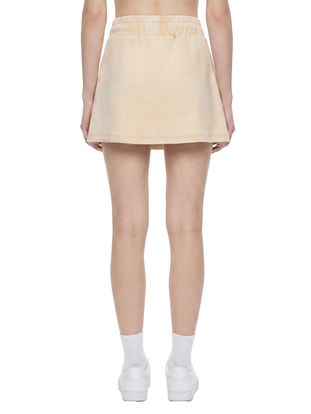 WOMEN'S 100% COTTON MINERAL WASHED SKIRT