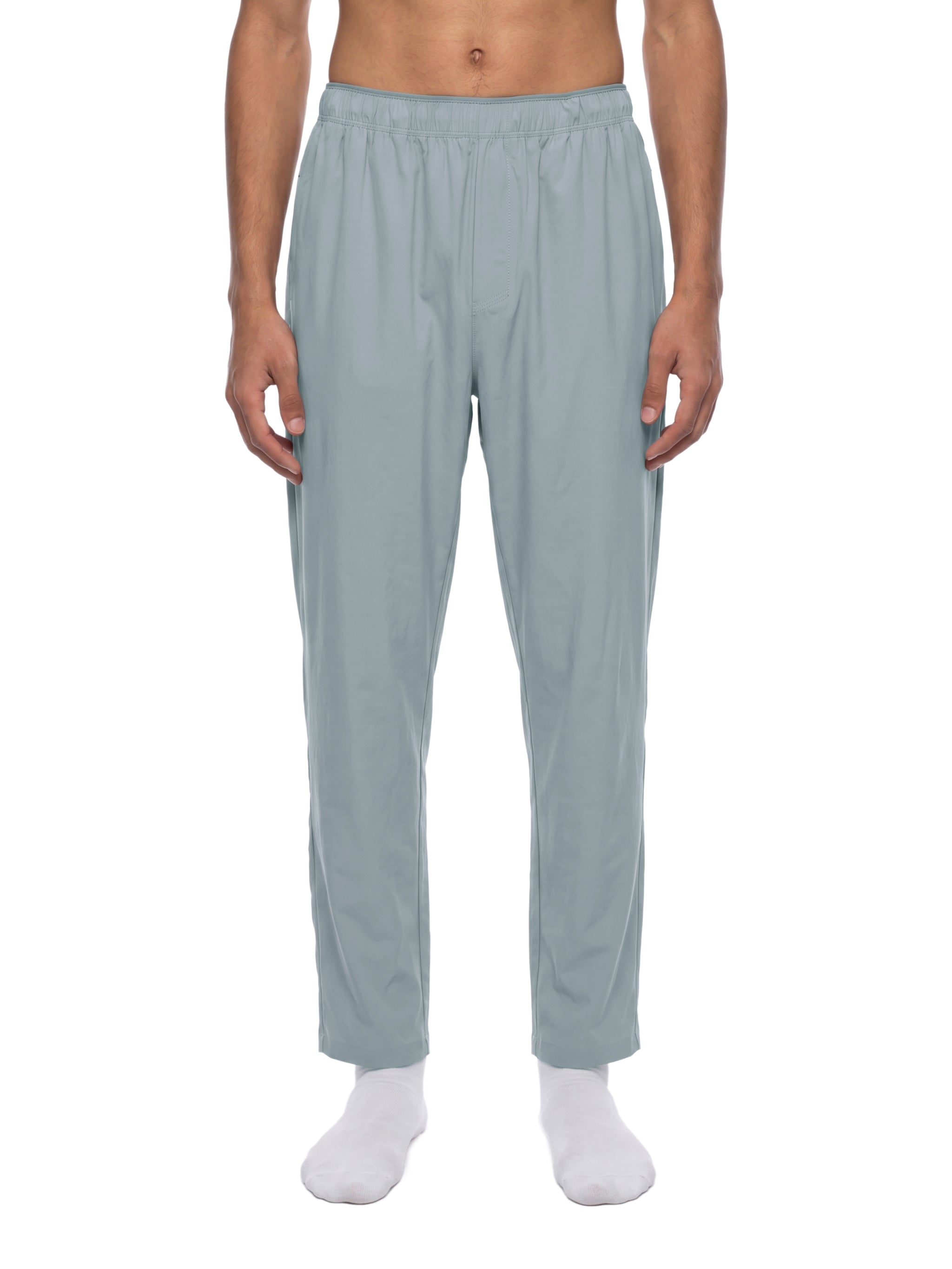 NYLON TAPERED TRACK PANTS