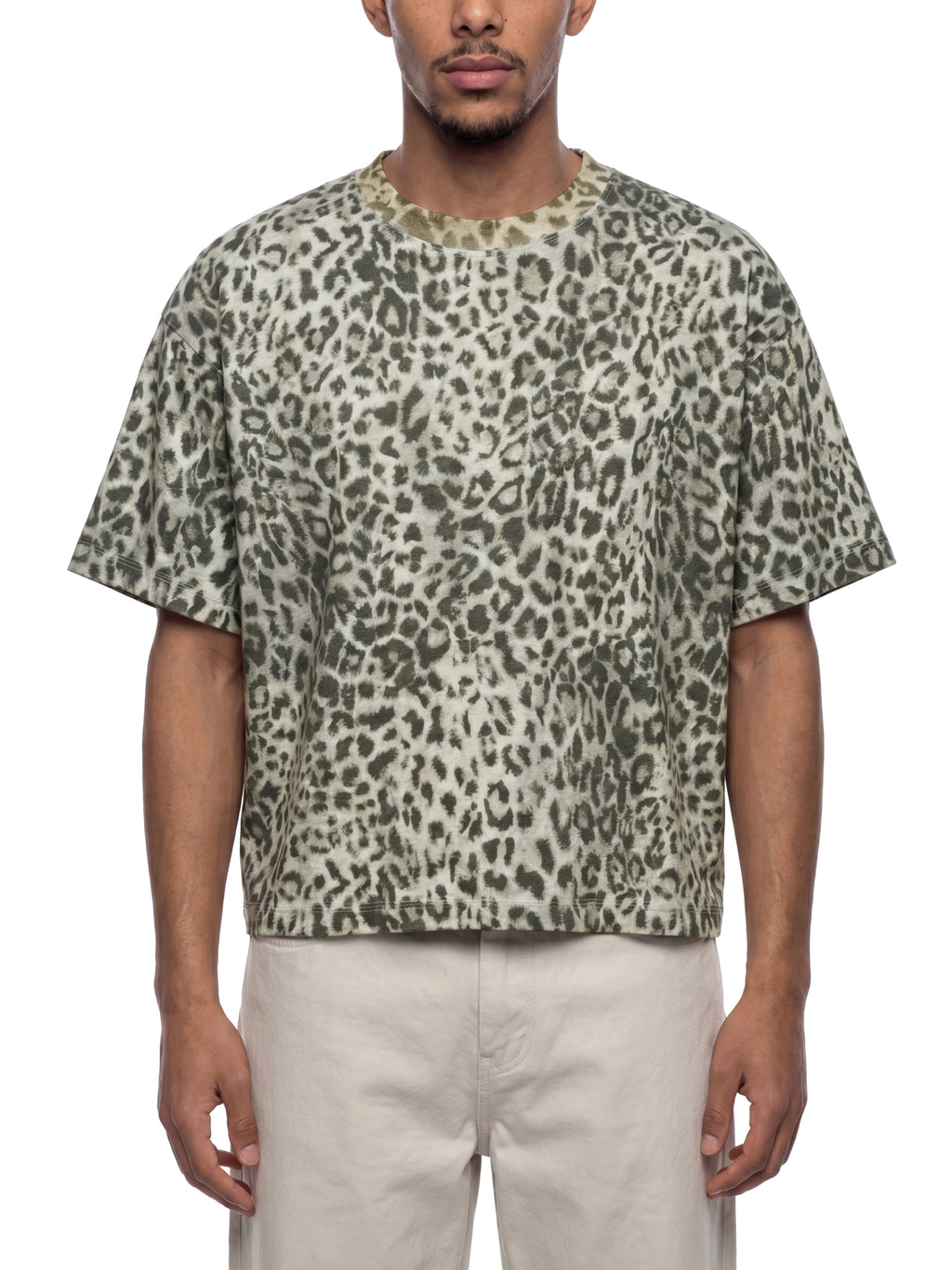 LEOPARD PRINT T-SHIRT