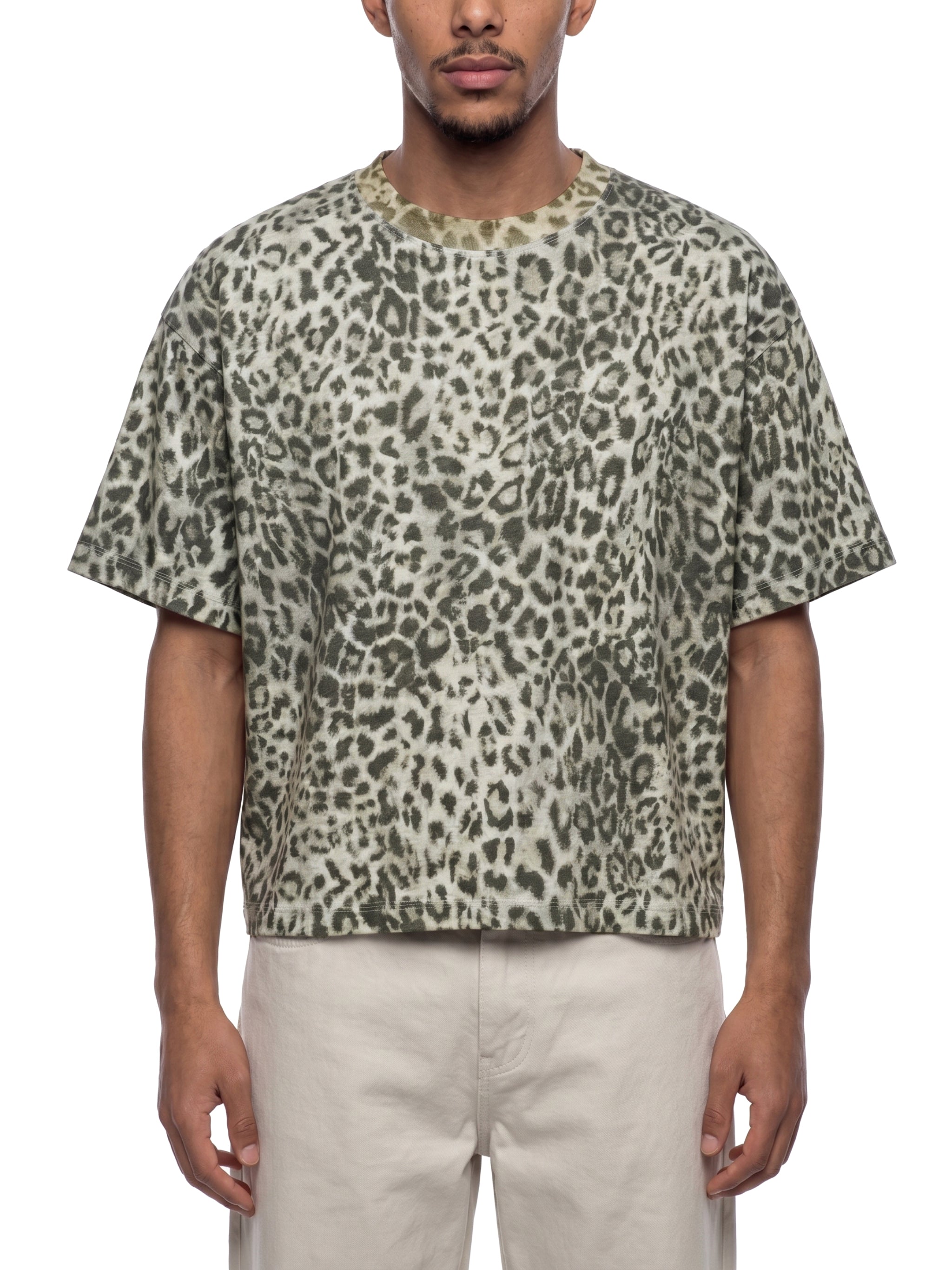LEOPARD PRINT T-SHIRT