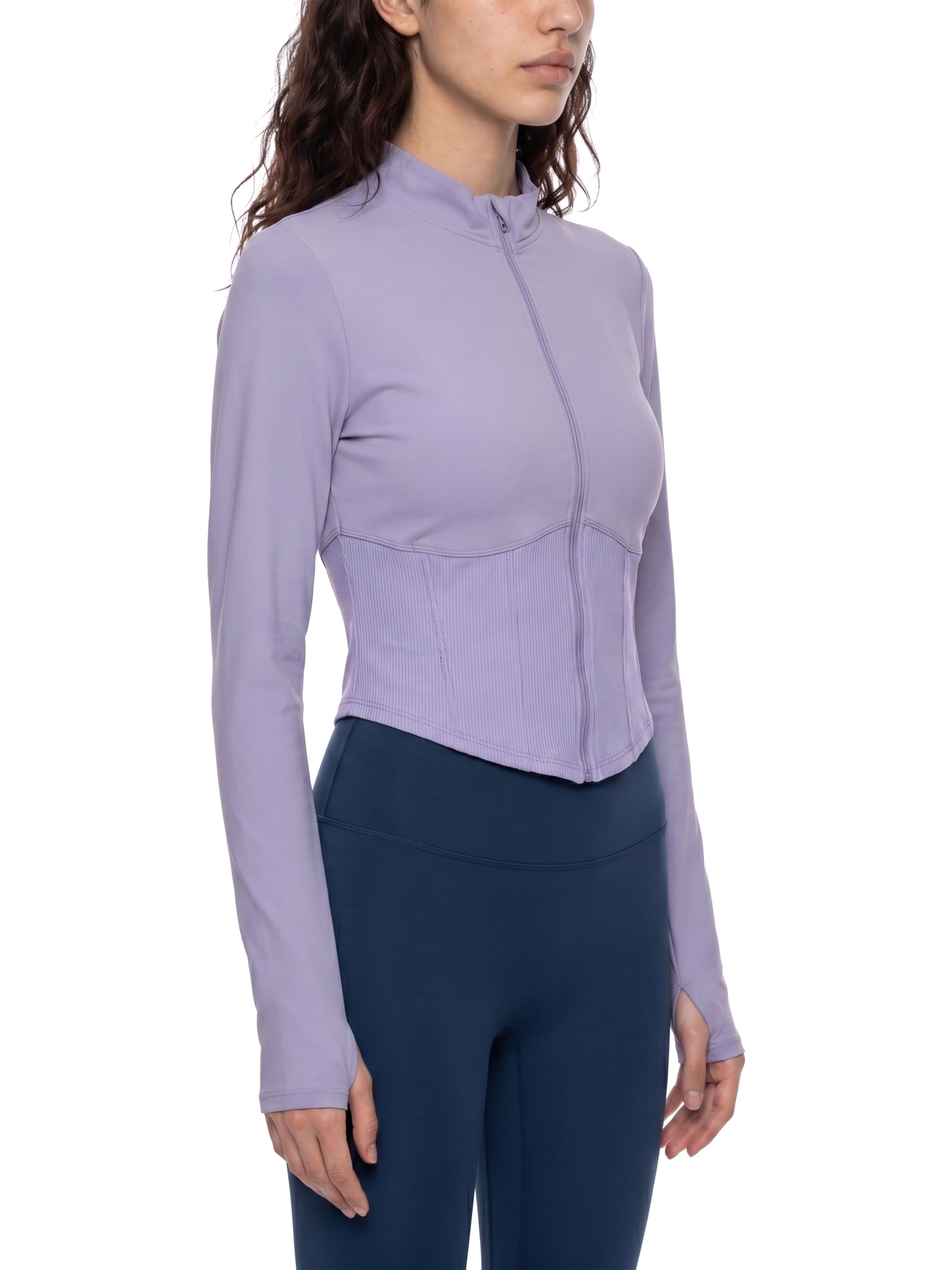 WOMEN'S SLIM FIT YOGA JACKET