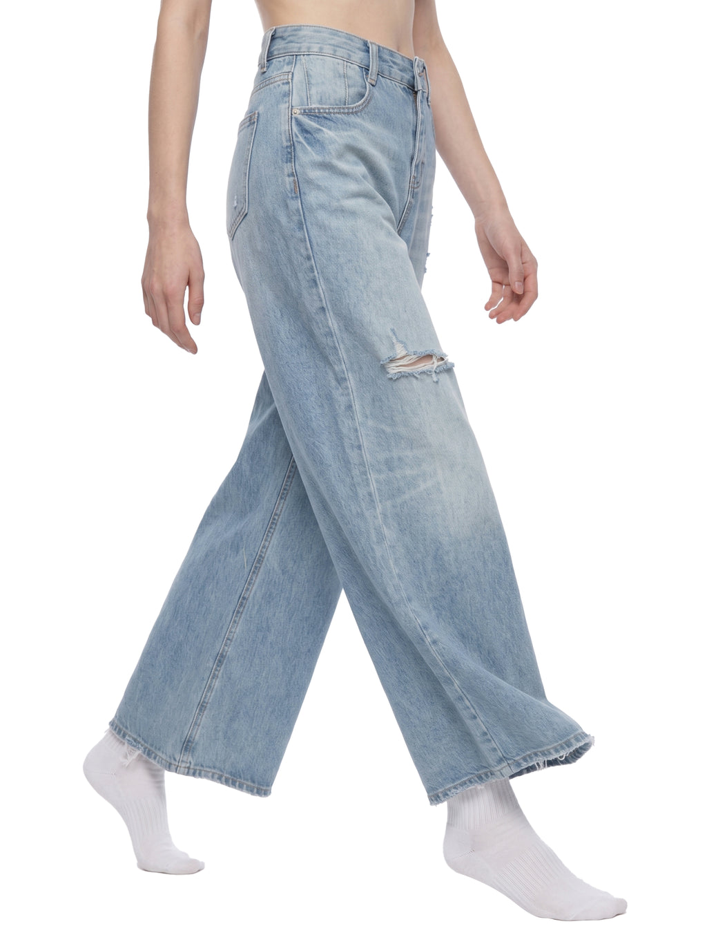WOMEN'S WIDE LEG JEANS