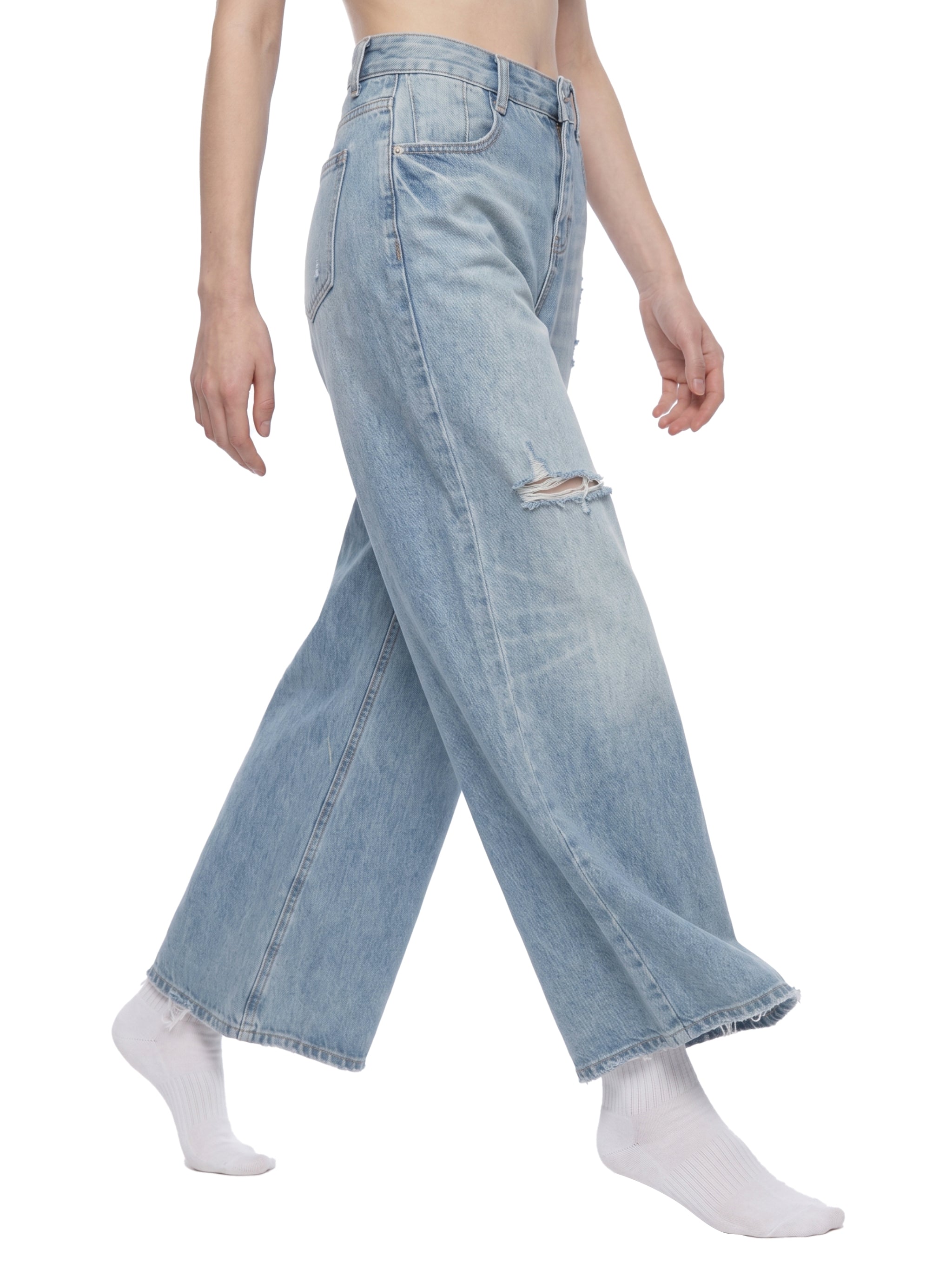 WOMEN'S WIDE LEG JEANS