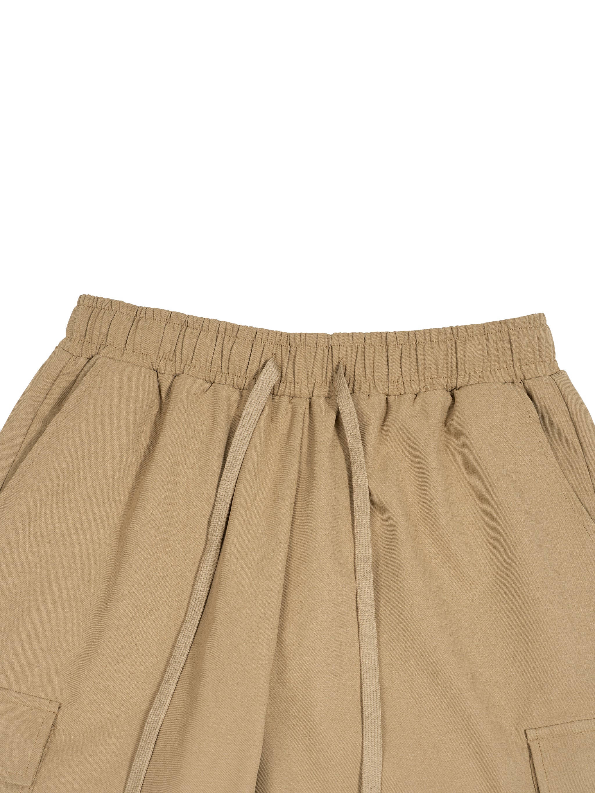 DRAWSTRING CARGO SHORTS