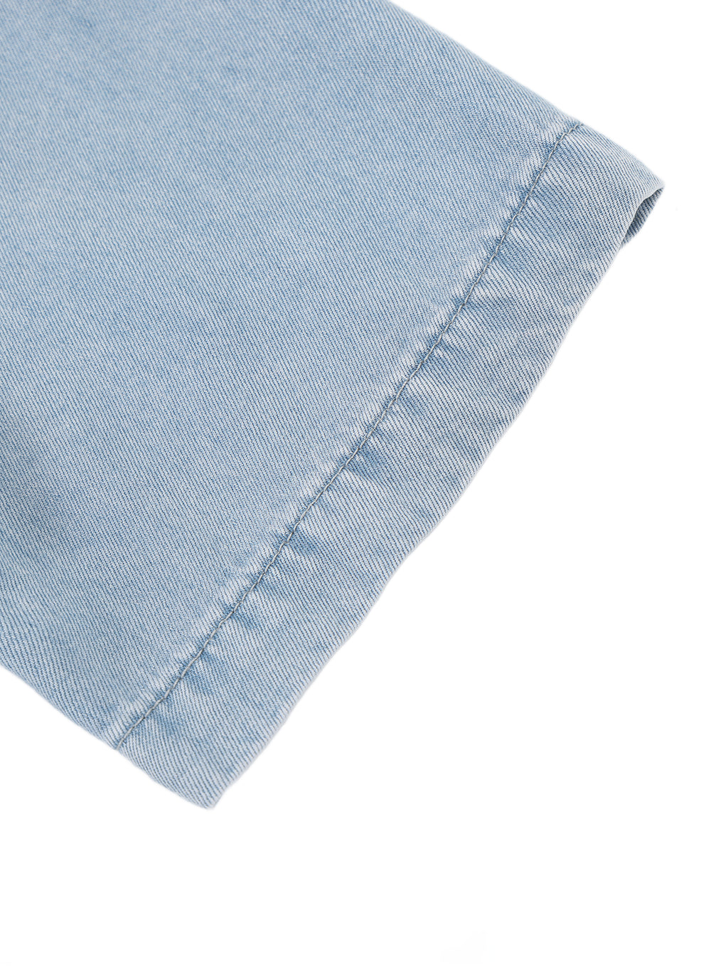WOMEN'S 100% LYOCELL CROPPED BUTTON UP