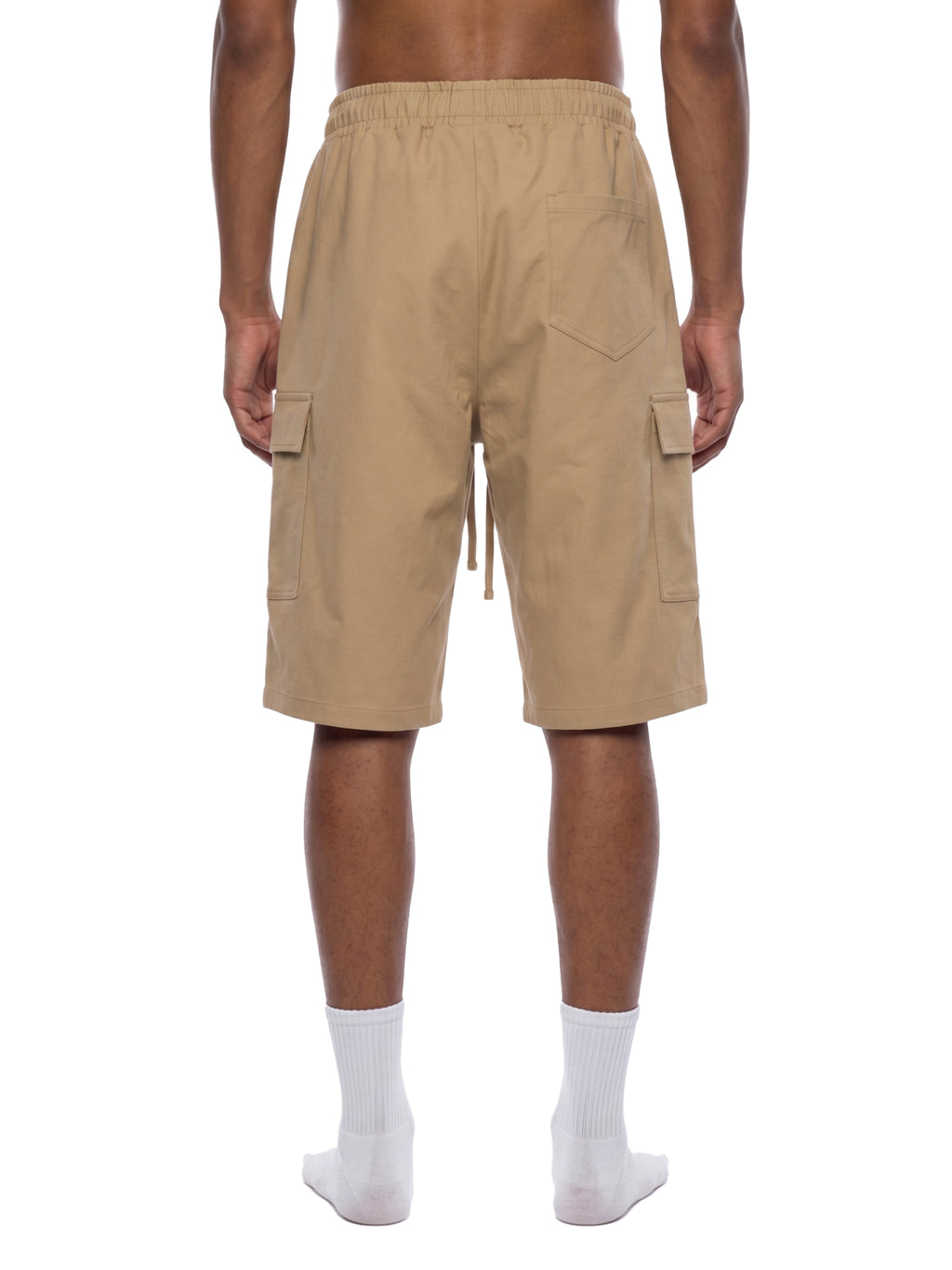 DRAWSTRING CARGO SHORTS