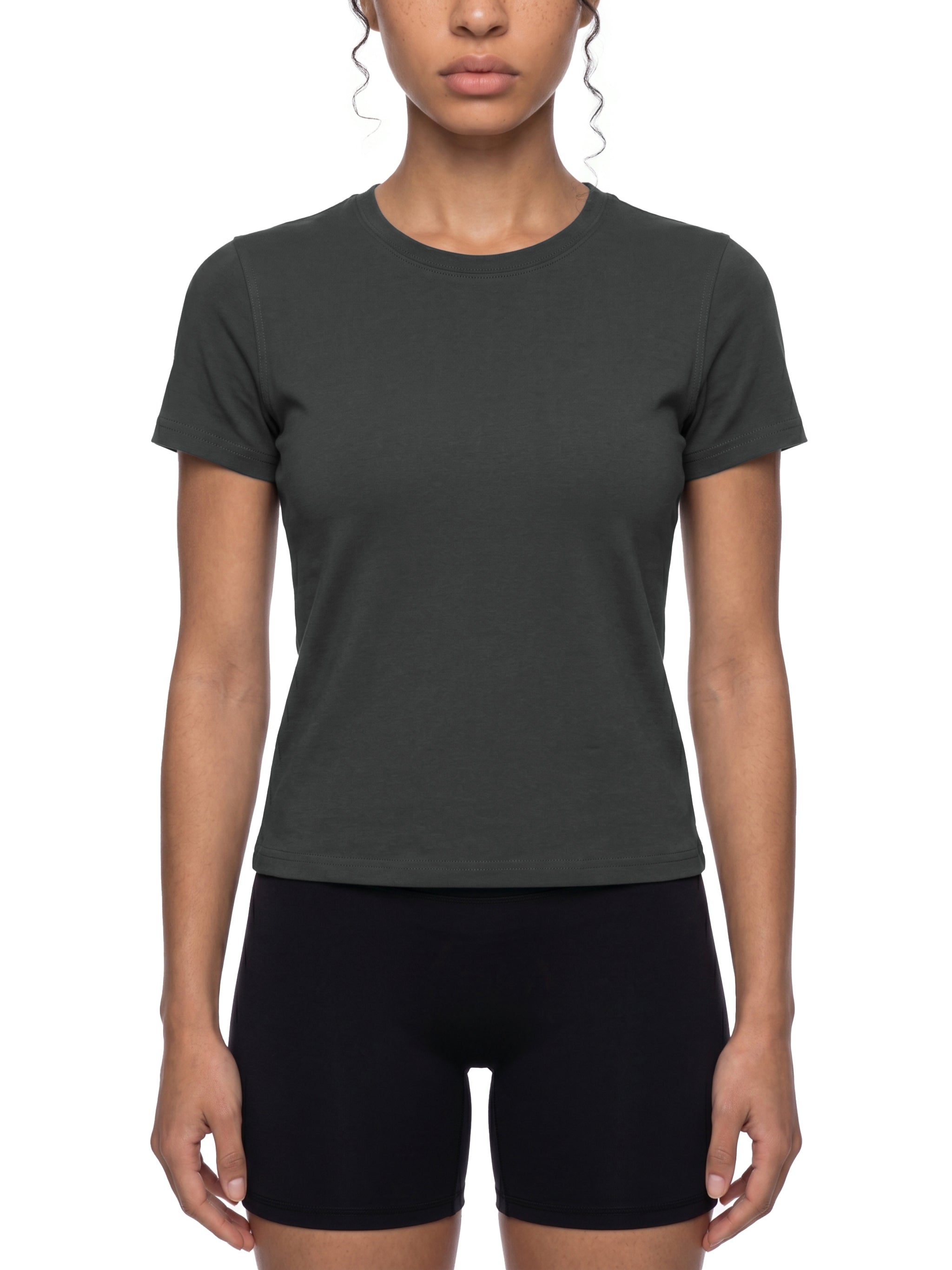 WOMEN'S 100% COTTON BABY TEE