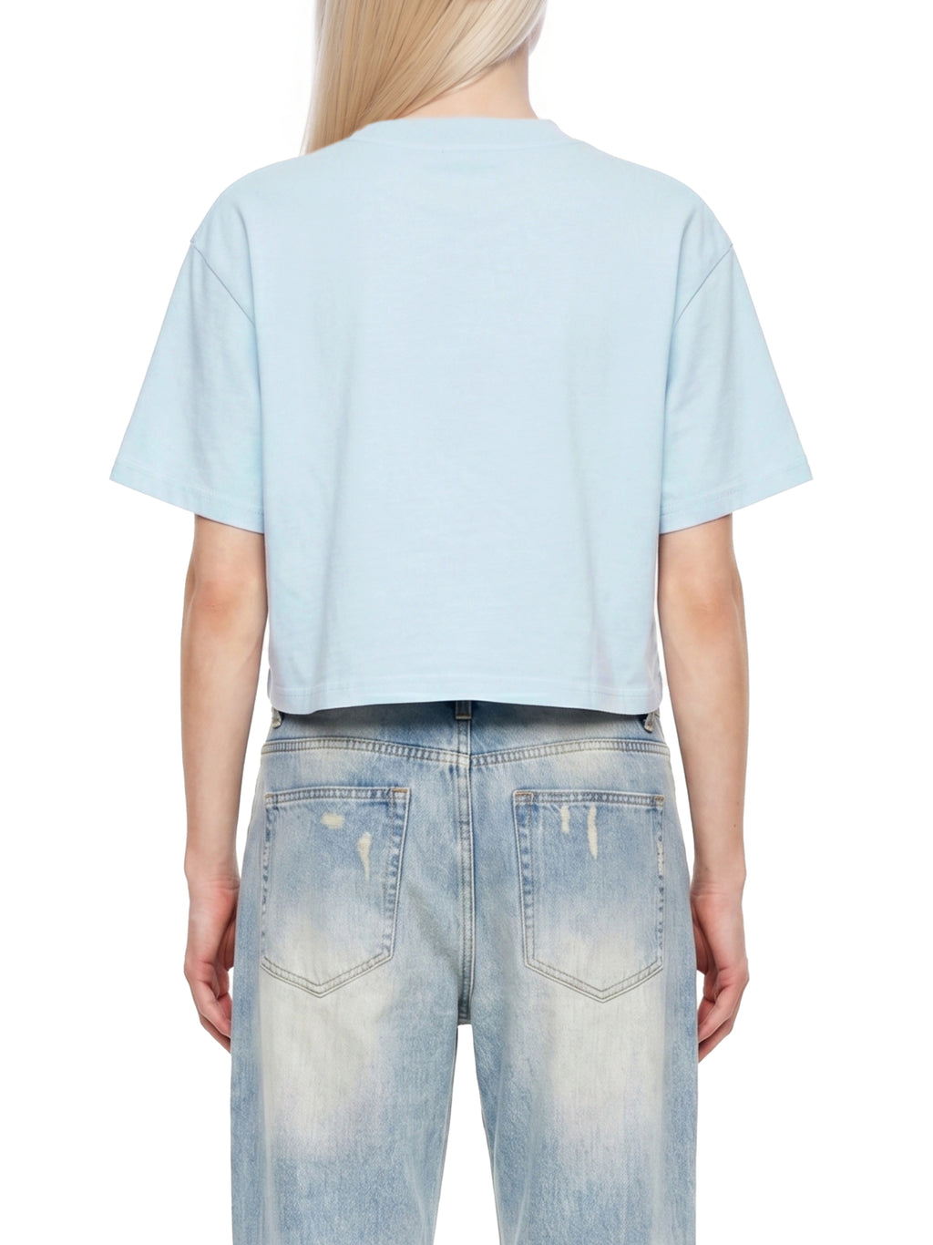 WOMEN'S MINERAL WASHED CROP TOP